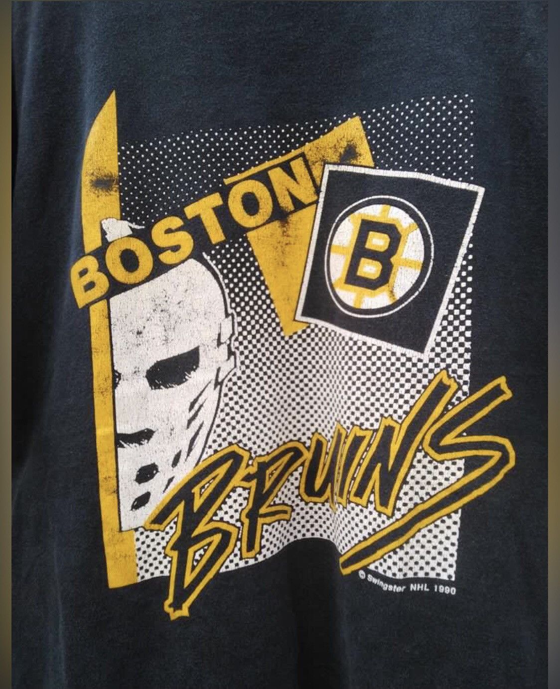 NHL Vintage Swingster Boston Bruins NHL League Printed Tee Size US L / EU 52-54 / 3 - 2 Thumbnail