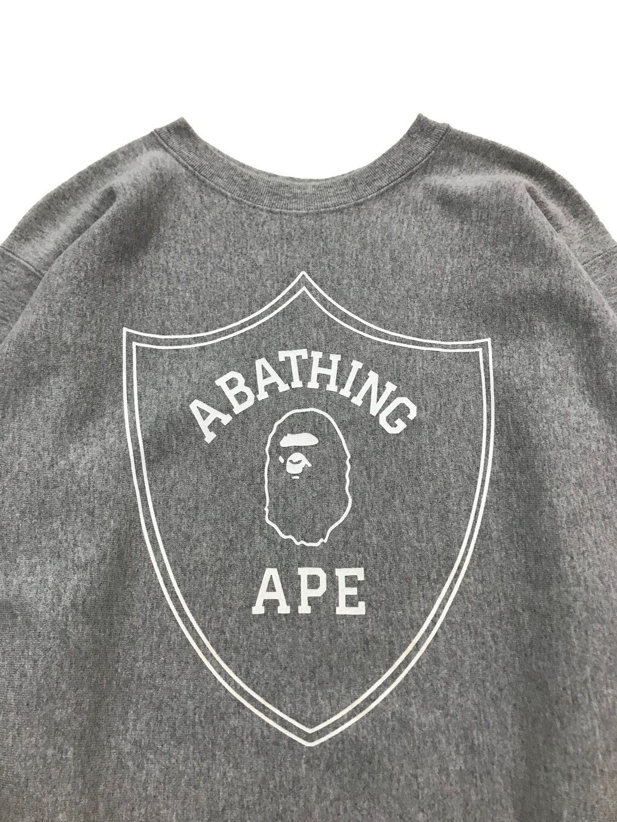 Bape × Champion 2013 Champion Reverse Weave Crewneck Size US L / EU 52-54 / 3 - 2 Thumbnail