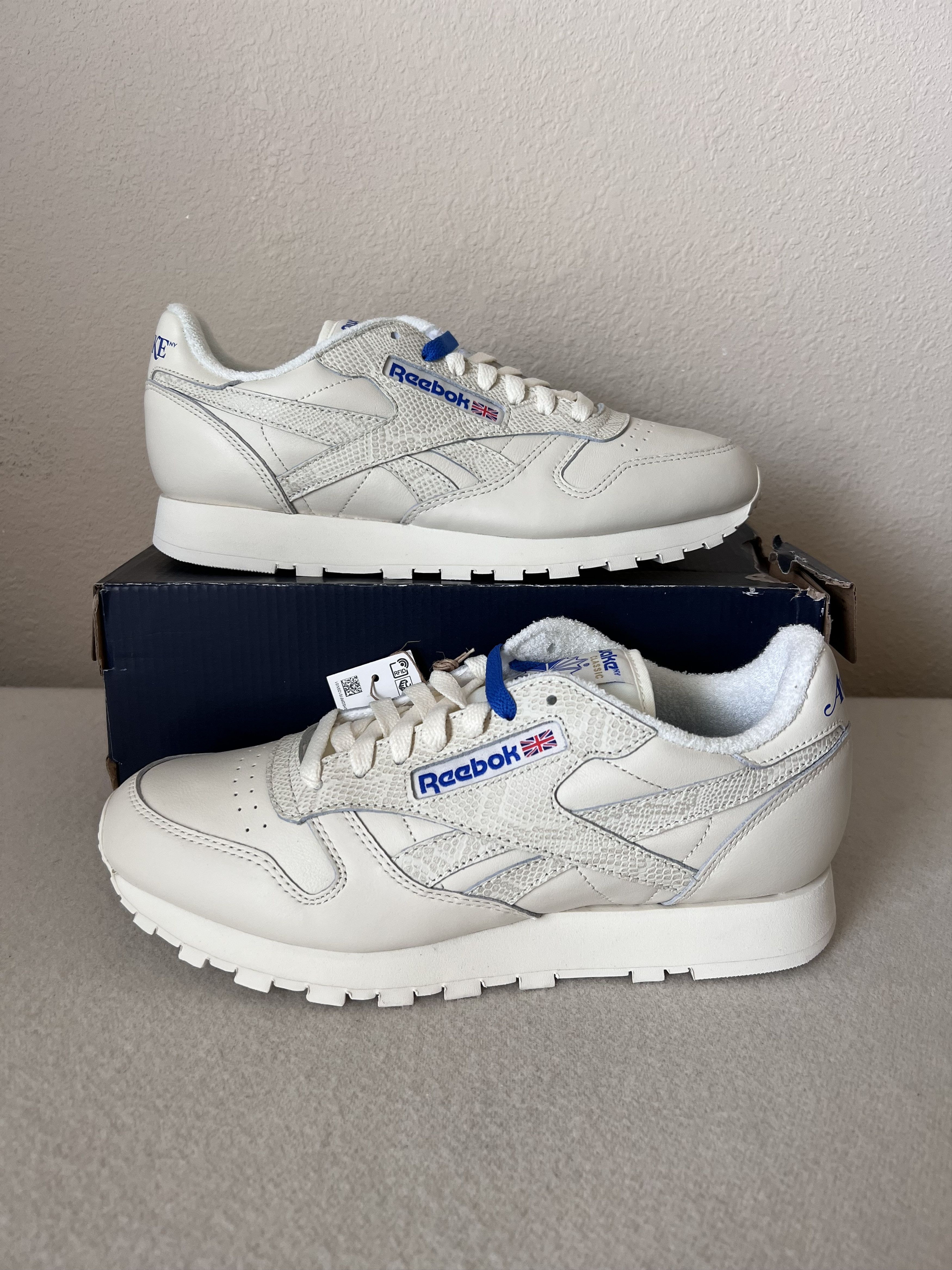 Awake NY × Reebok Awake Reebok Classic Leather in Snakeskin Size US 8 / EU 41 - 2 Thumbnail