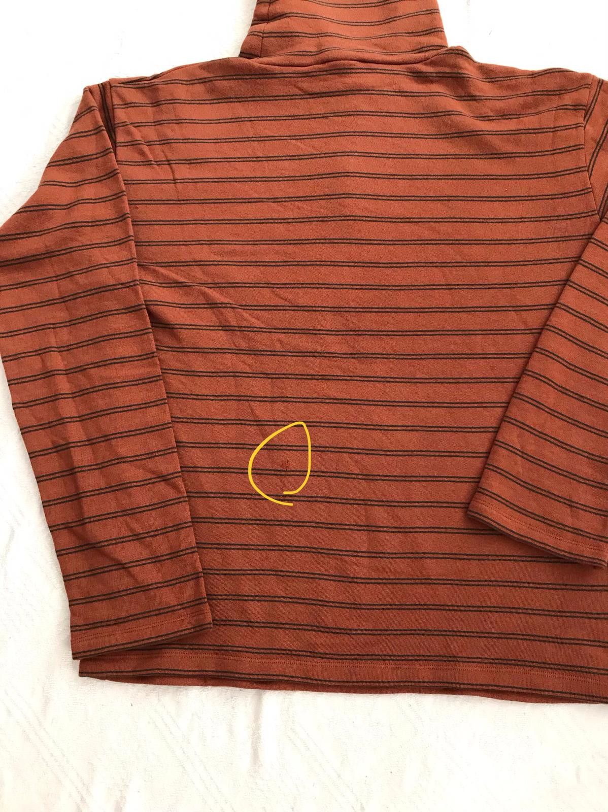Gosha Rubchinskiy Gosha Rubchinskiy Striped Turtleneck Brown Sweater Size US M / EU 48-50 / 2 - 7 Thumbnail
