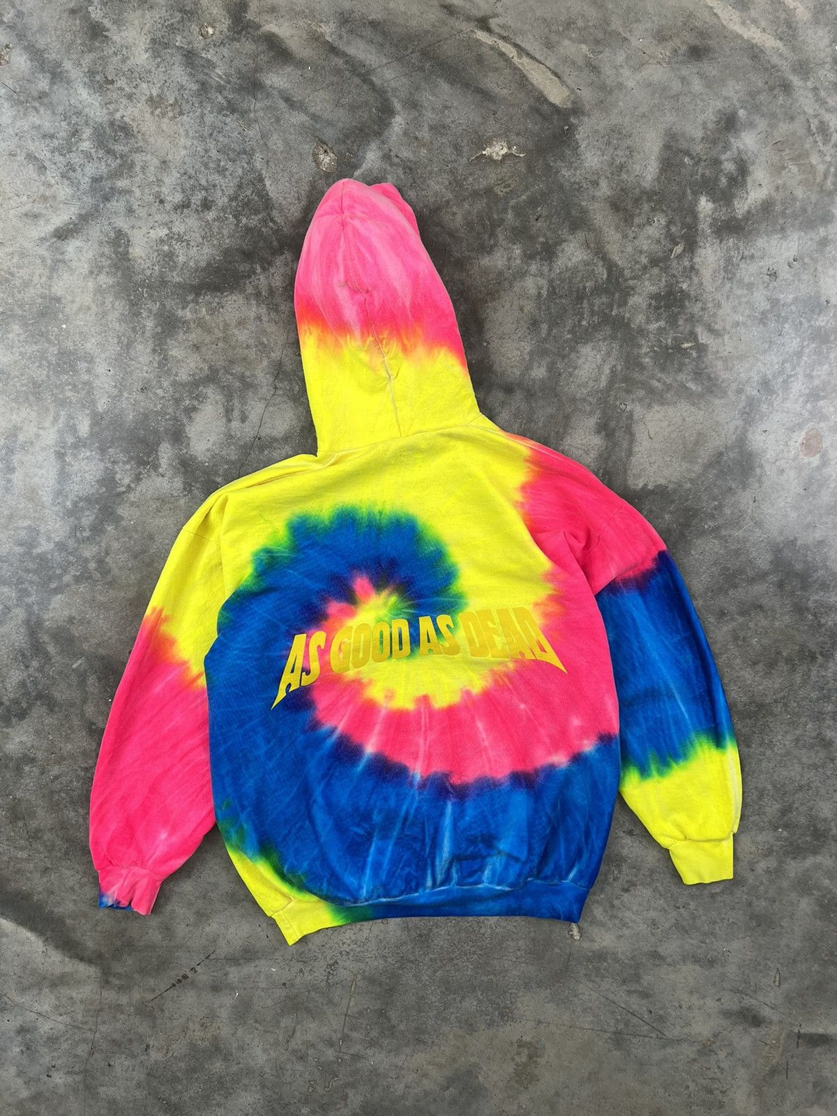 Vintage City Morgue Tie Dye As Good As Dead Hoodie Sz. XL Size US XL / EU 56 / 4 - 3 Thumbnail