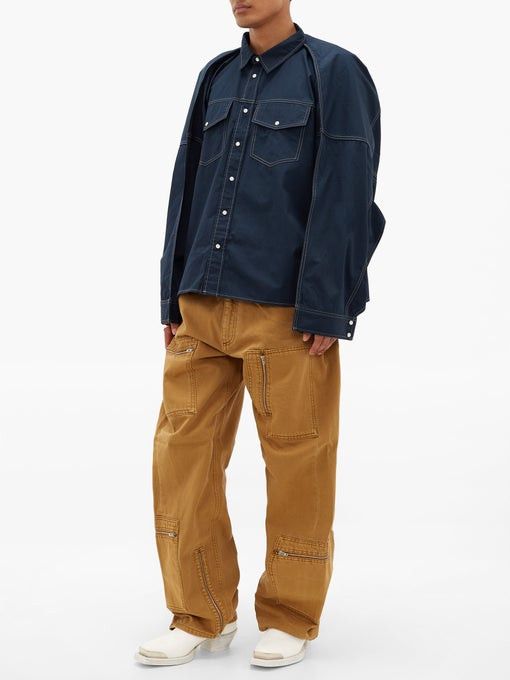 Y/Project Y/project penguen sleeve shirt Size US XS / EU 42 / 0 - 1 Thumbnail
