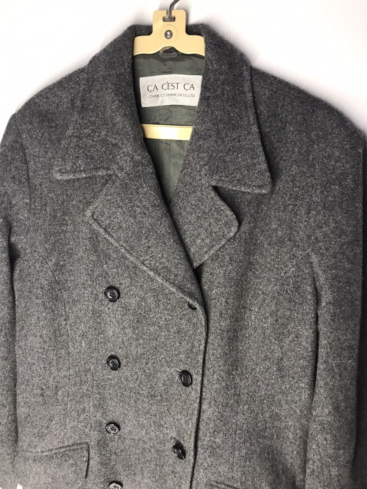 Comme Ca Ism × Japanese Brand Ca cest ca comme ci comme ca wool jacket Size US M / EU 48-50 / 2 - 3 Thumbnail
