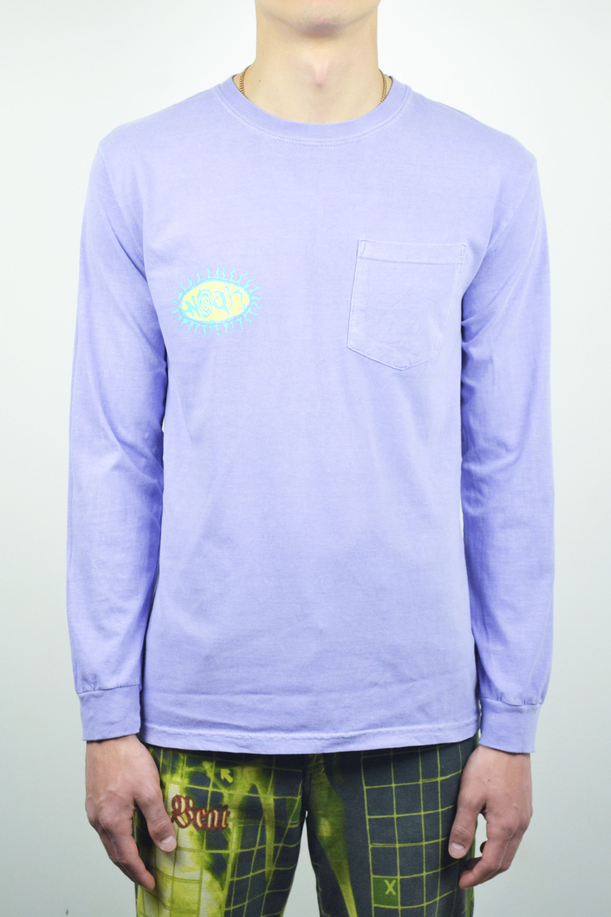 Noah Noah Pretty Logo Purple Pocket Long Sleeve Size US S / EU 44-46 / 1 - 4 Thumbnail