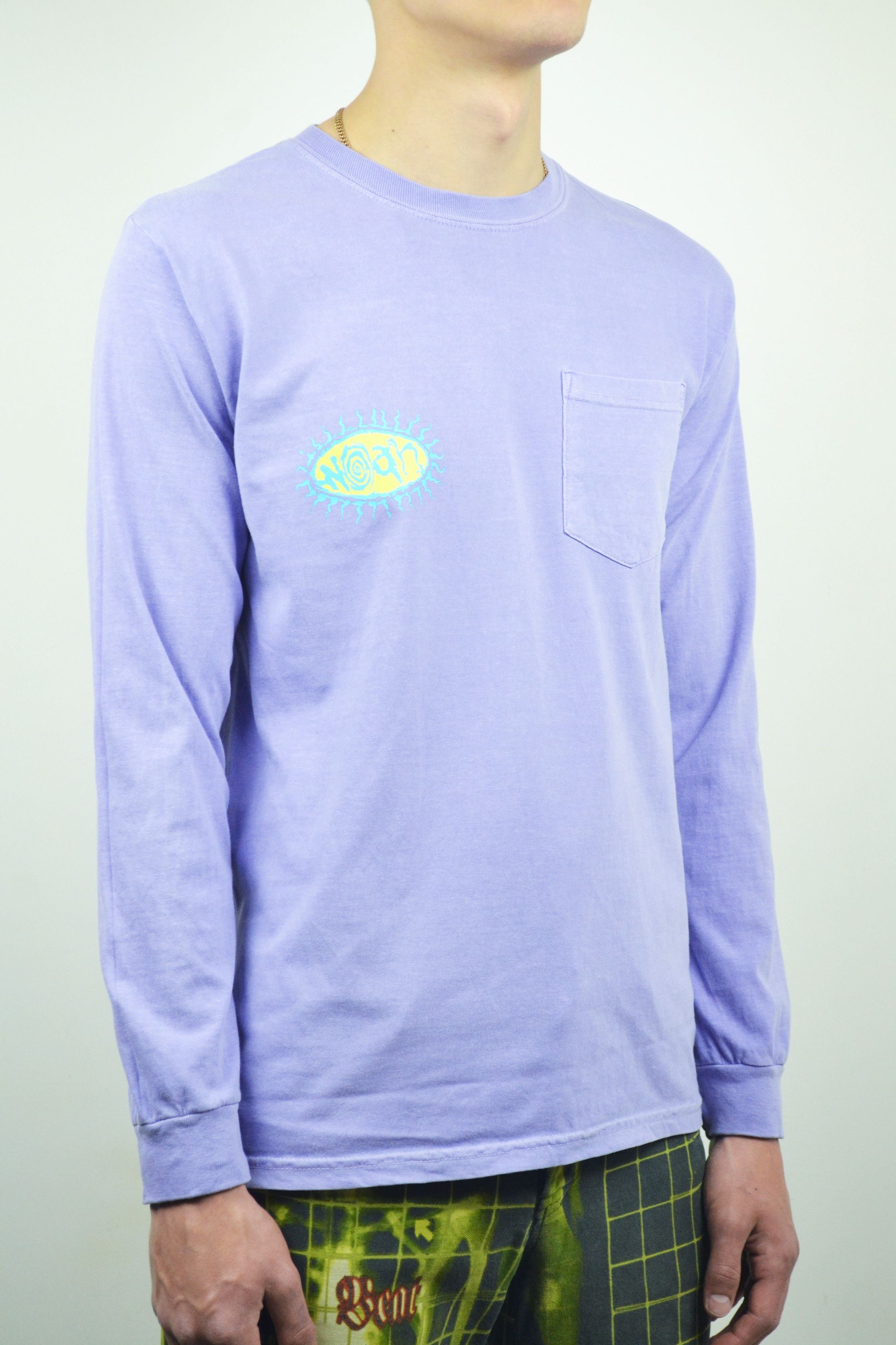 Noah Noah Pretty Logo Purple Pocket Long Sleeve Size US S / EU 44-46 / 1 - 6 Thumbnail