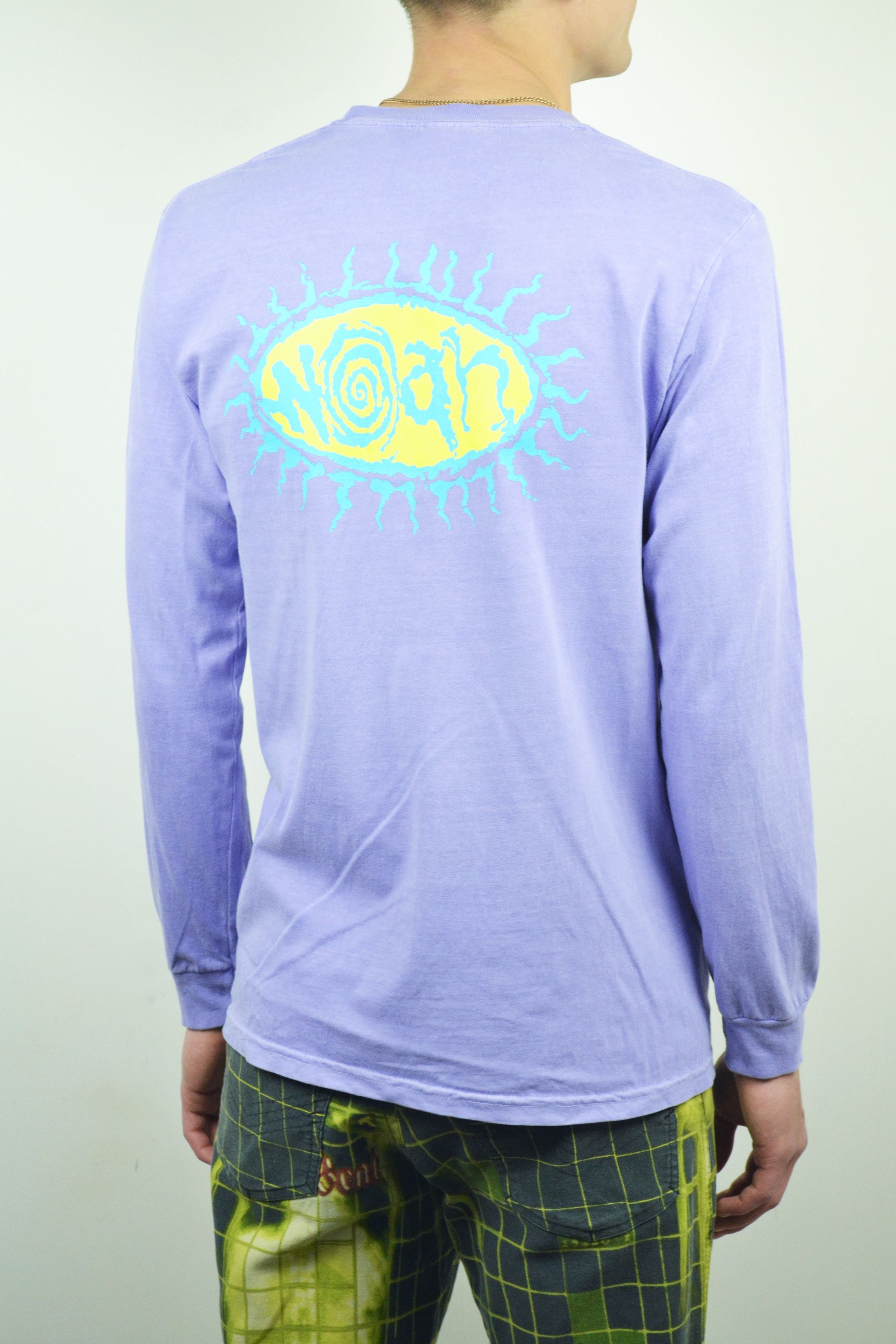 Noah Noah Pretty Logo Purple Pocket Long Sleeve Size US S / EU 44-46 / 1 - 5 Thumbnail