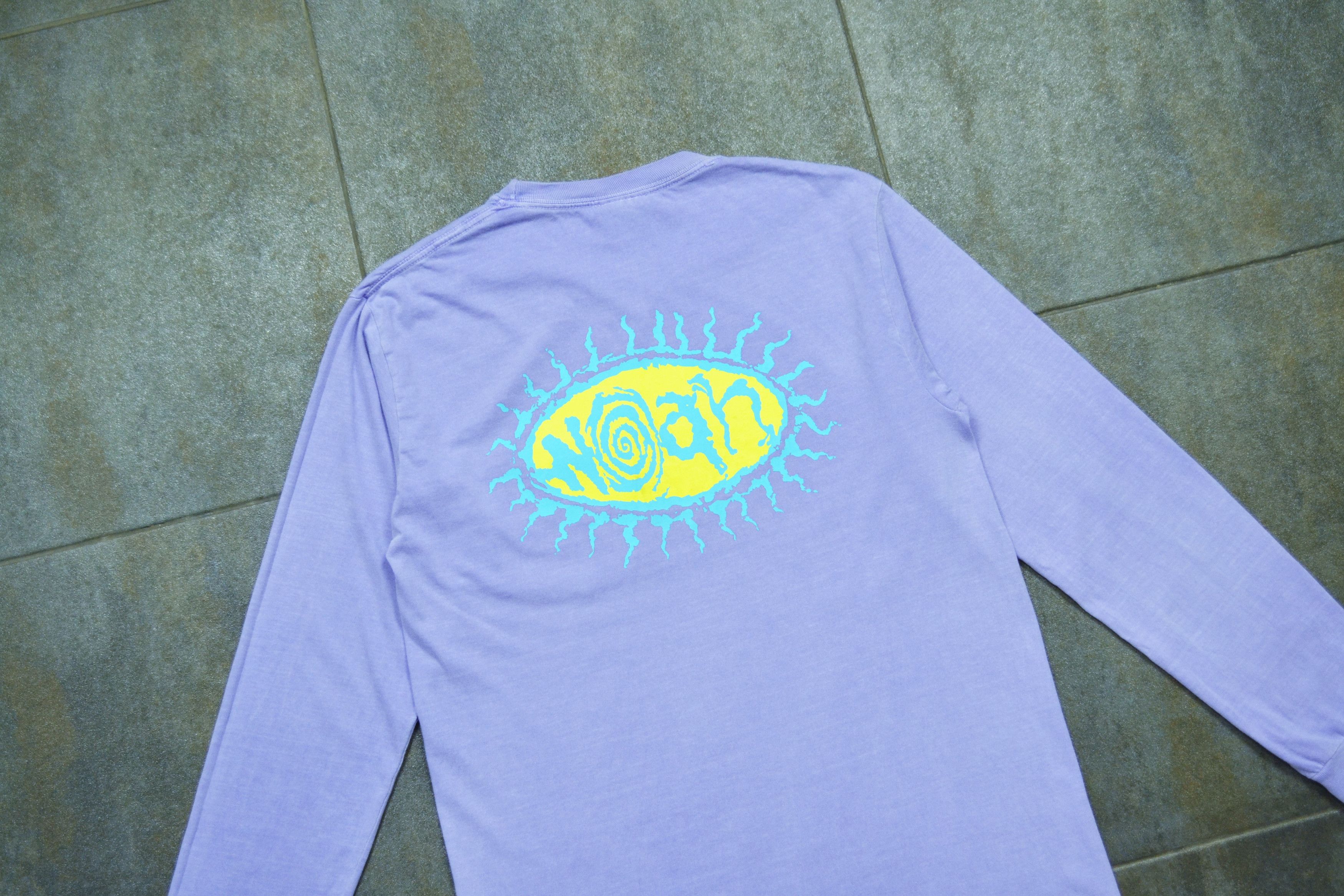 Noah Noah Pretty Logo Purple Pocket Long Sleeve Size US S / EU 44-46 / 1 - 1 Thumbnail