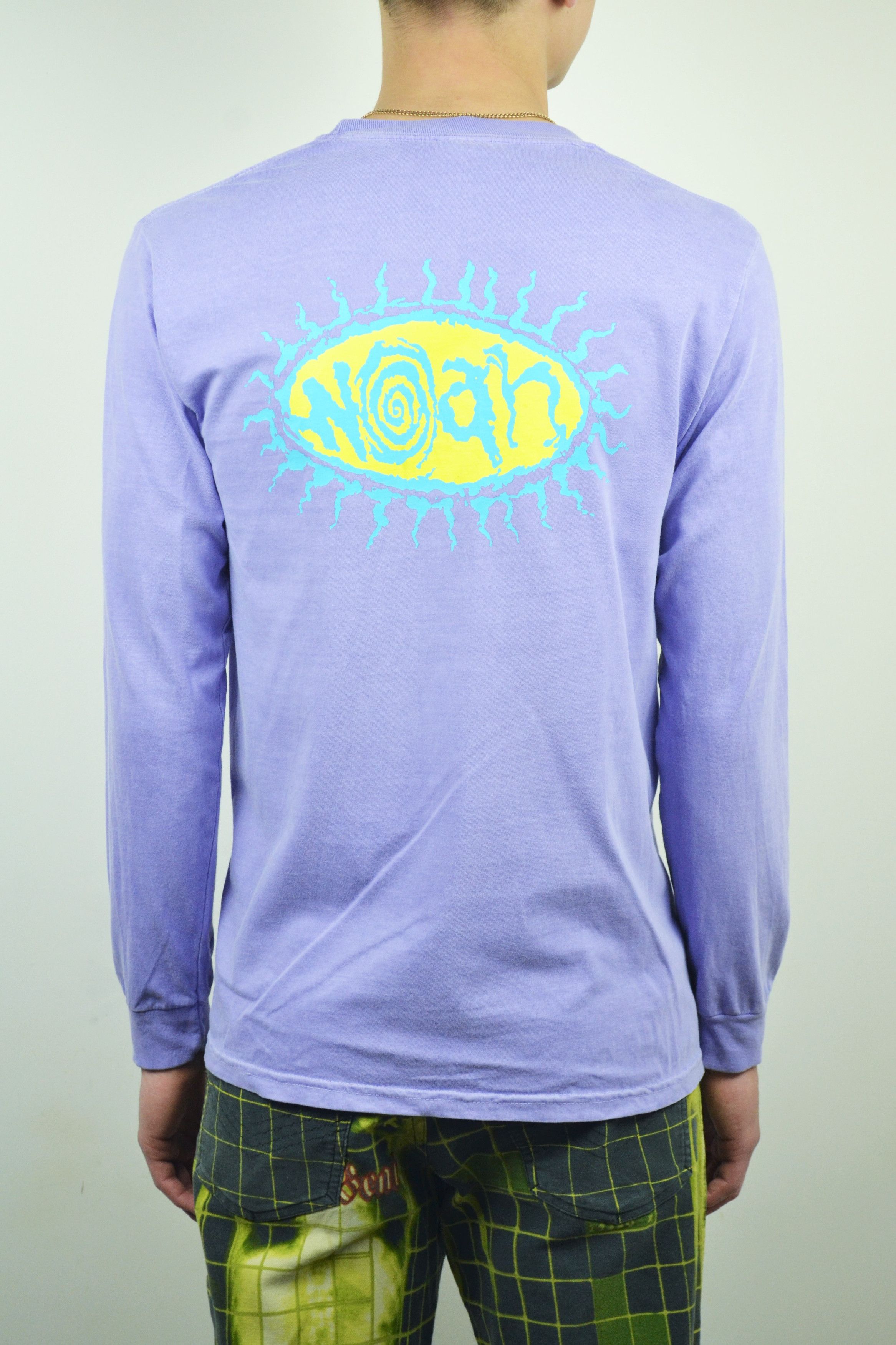 Noah Noah Pretty Logo Purple Pocket Long Sleeve Size US S / EU 44-46 / 1 - 2 Thumbnail