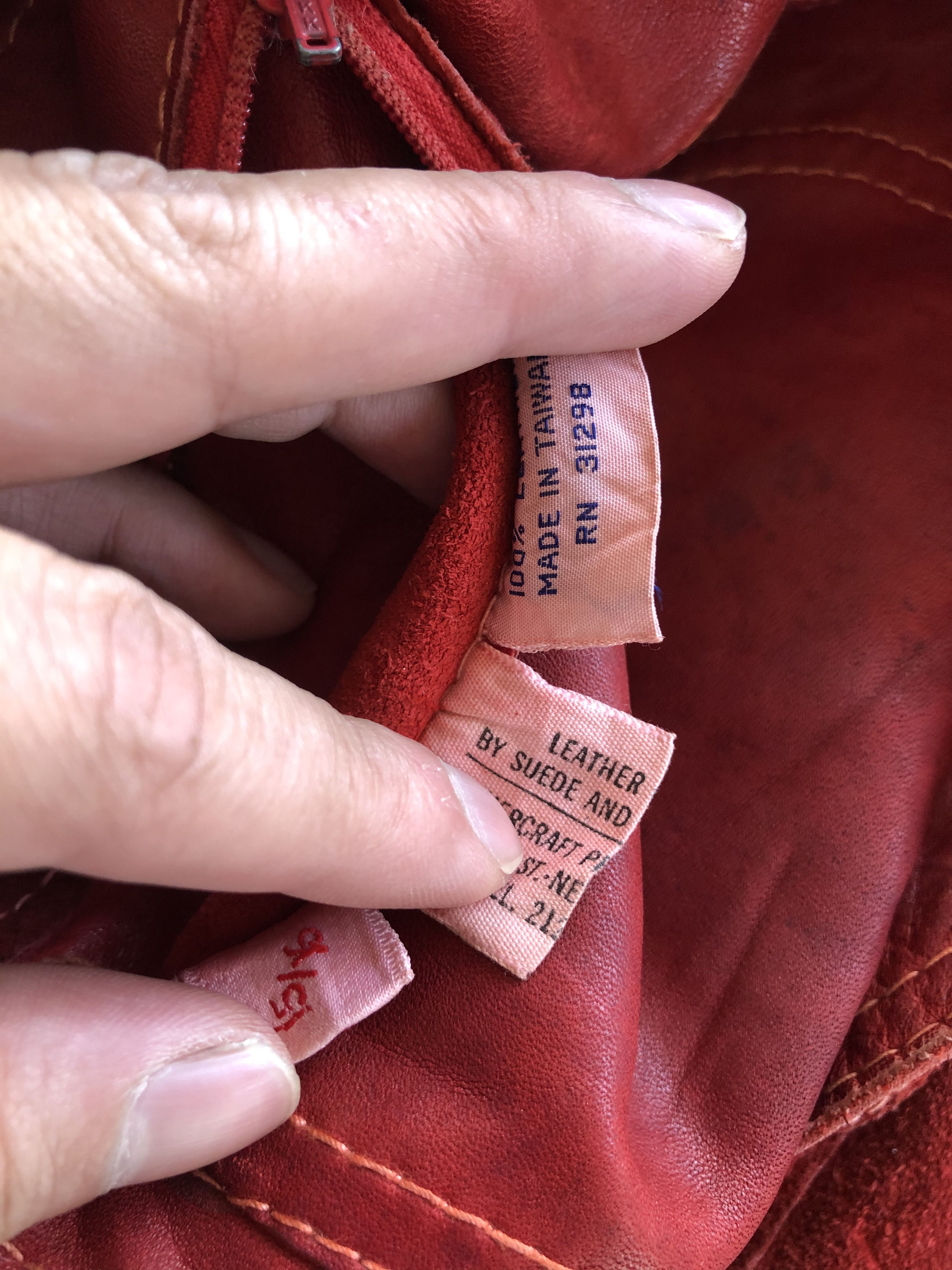 Vintage VINTAGE LEATHER & SUEDE REVERSIBLE JACKET Size S / US 4 / IT 40 - 20 Thumbnail