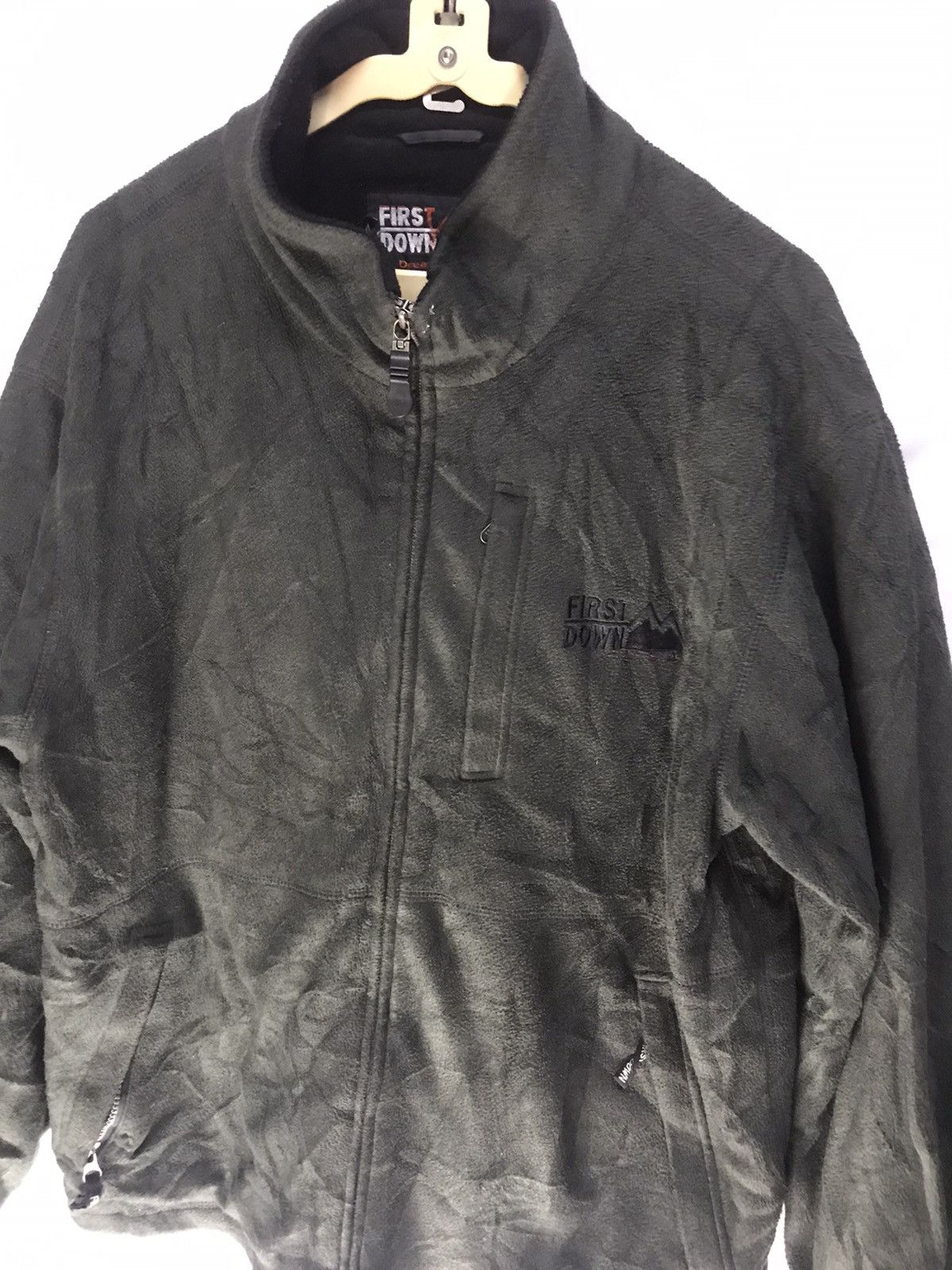 Japanese Brand First down zipper jacket Size US L / EU 52-54 / 3 - 7 Thumbnail