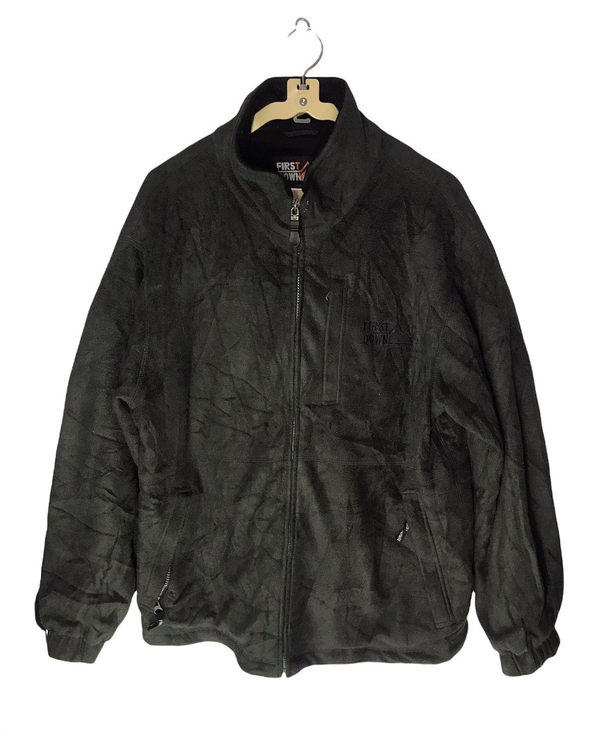 Japanese Brand First down zipper jacket Size US L / EU 52-54 / 3 - 1 Thumbnail