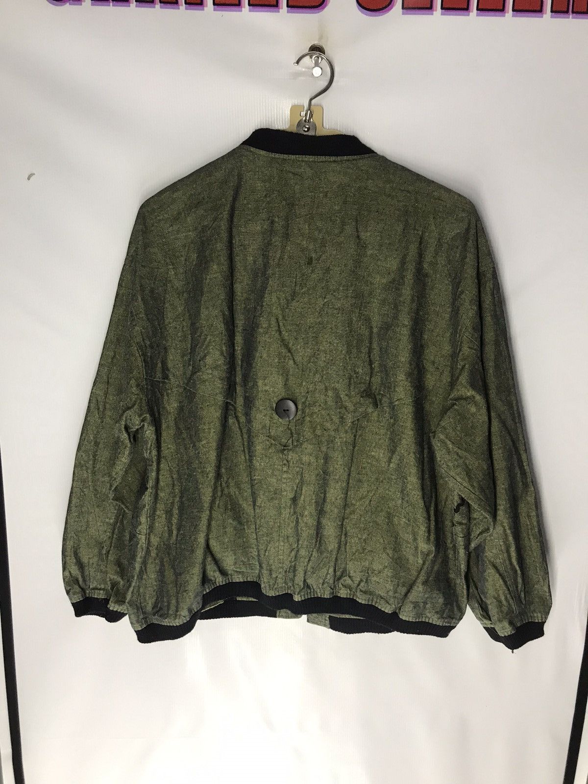Japanese Brand Bashe crop zipper jacket Size US L / EU 52-54 / 3 - 7 Thumbnail