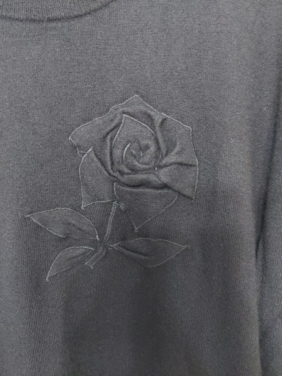 Dior SS16 Rose Floral Embroidery Sweater Size US S / EU 44-46 / 1 - 1 Thumbnail