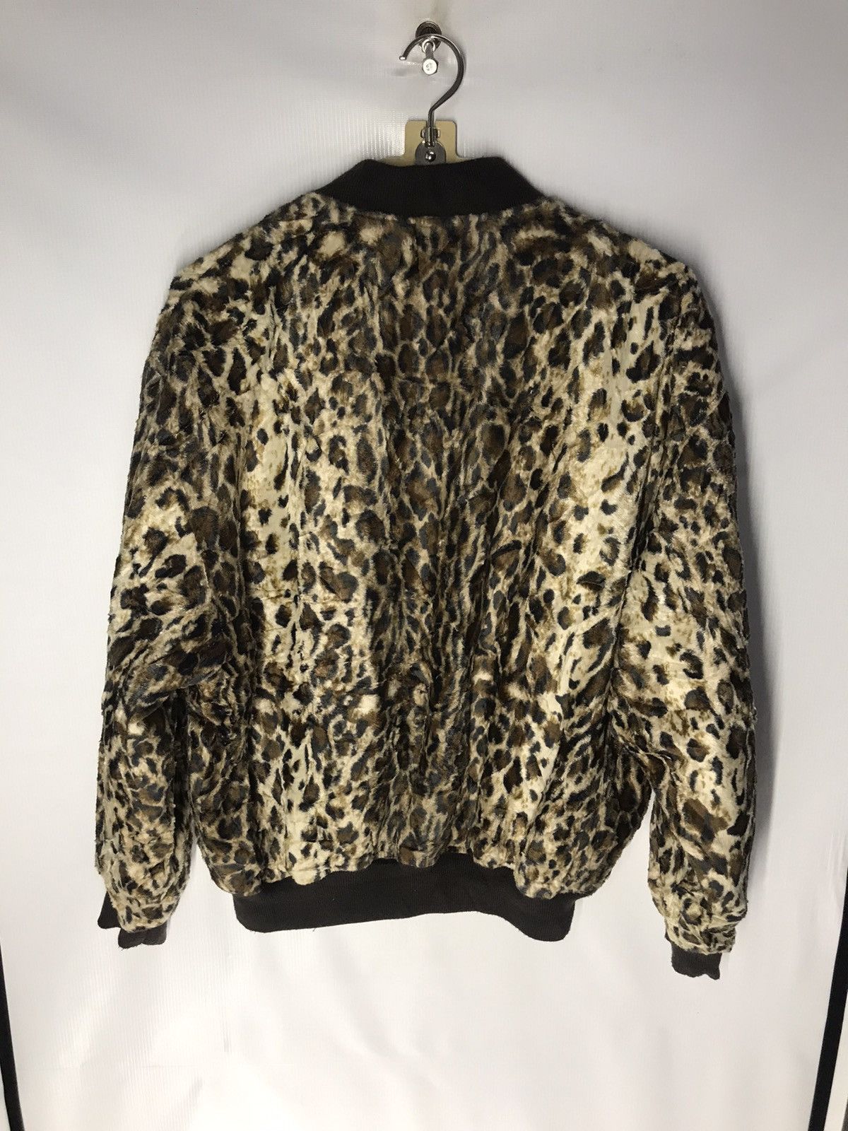 Japanese Brand Freedom of peace leopard zipper jacket Size US L / EU 52-54 / 3 - 8 Thumbnail