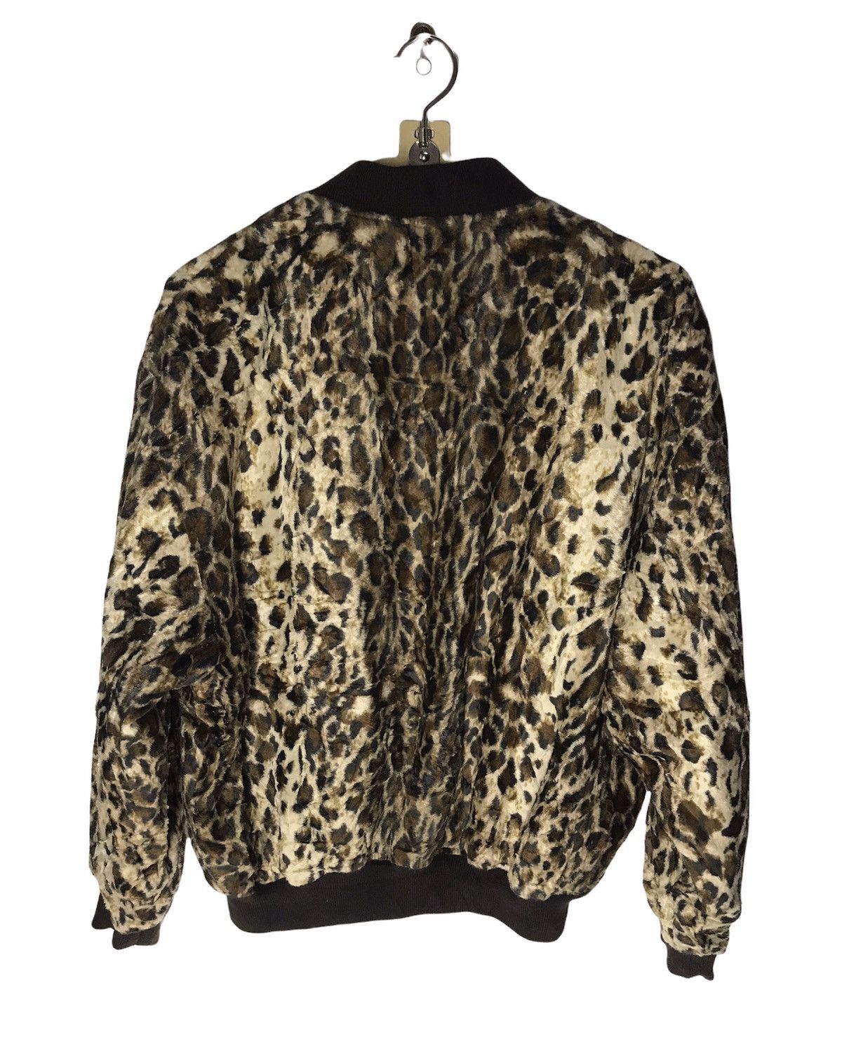 Japanese Brand Freedom of peace leopard zipper jacket Size US L / EU 52-54 / 3 - 2 Thumbnail