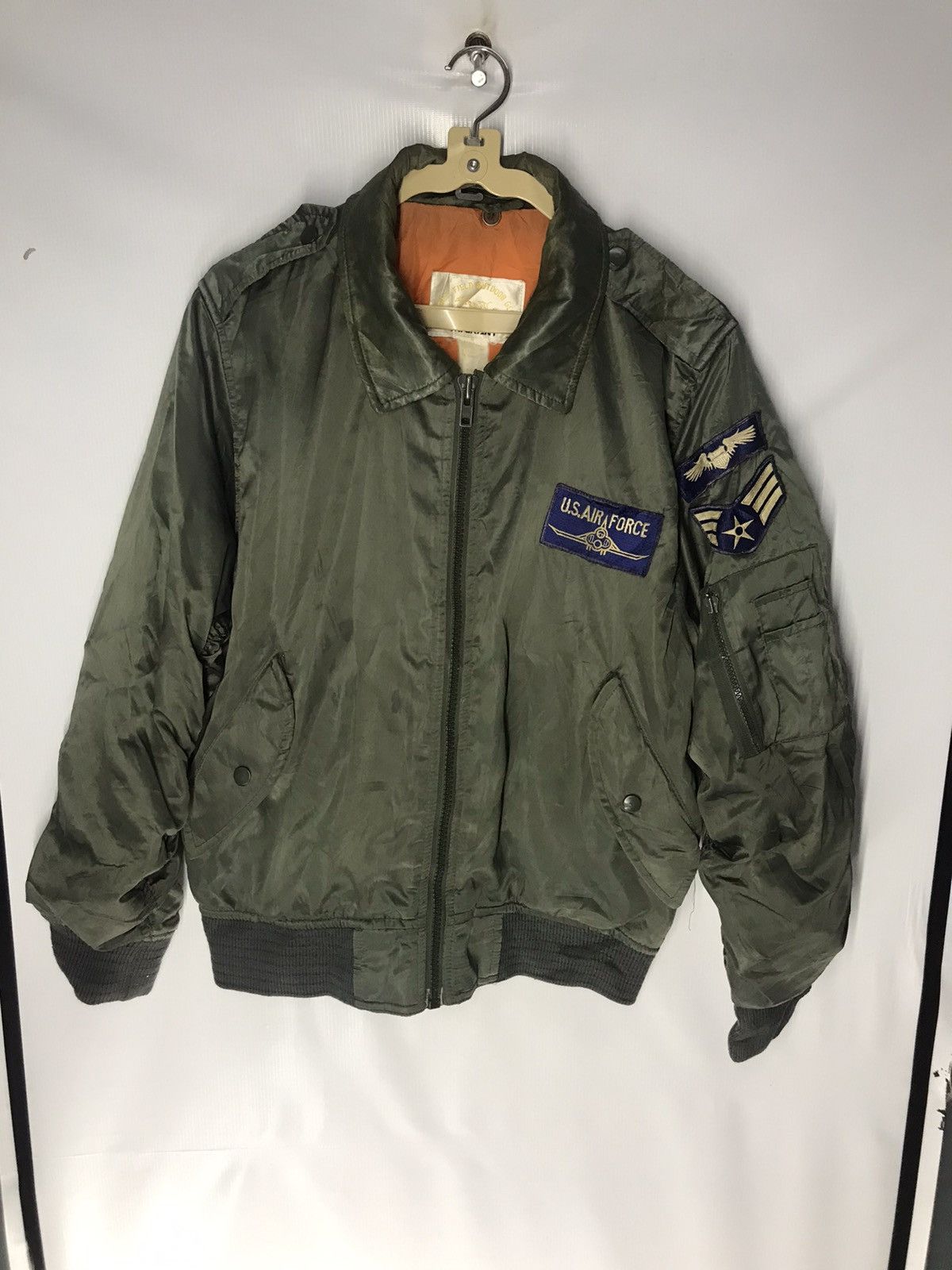 Japanese Brand Vintage flight jacket with patches Size US M / EU 48-50 / 2 - 5 Thumbnail