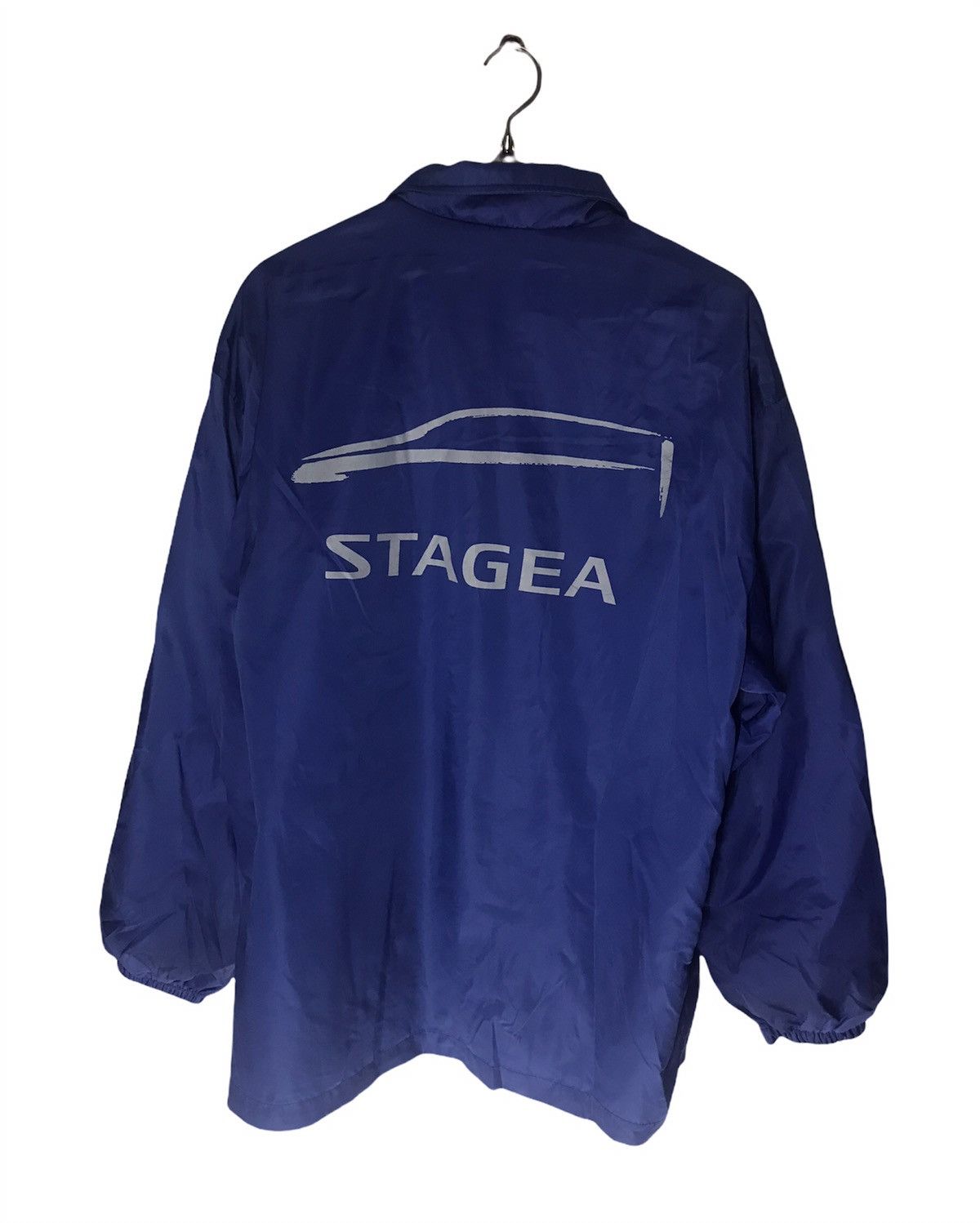 Japanese Brand × Sports Specialties Nissan red&blue stagea snap button rain jacket Size US XL / EU 56 / 4 - 2 Thumbnail