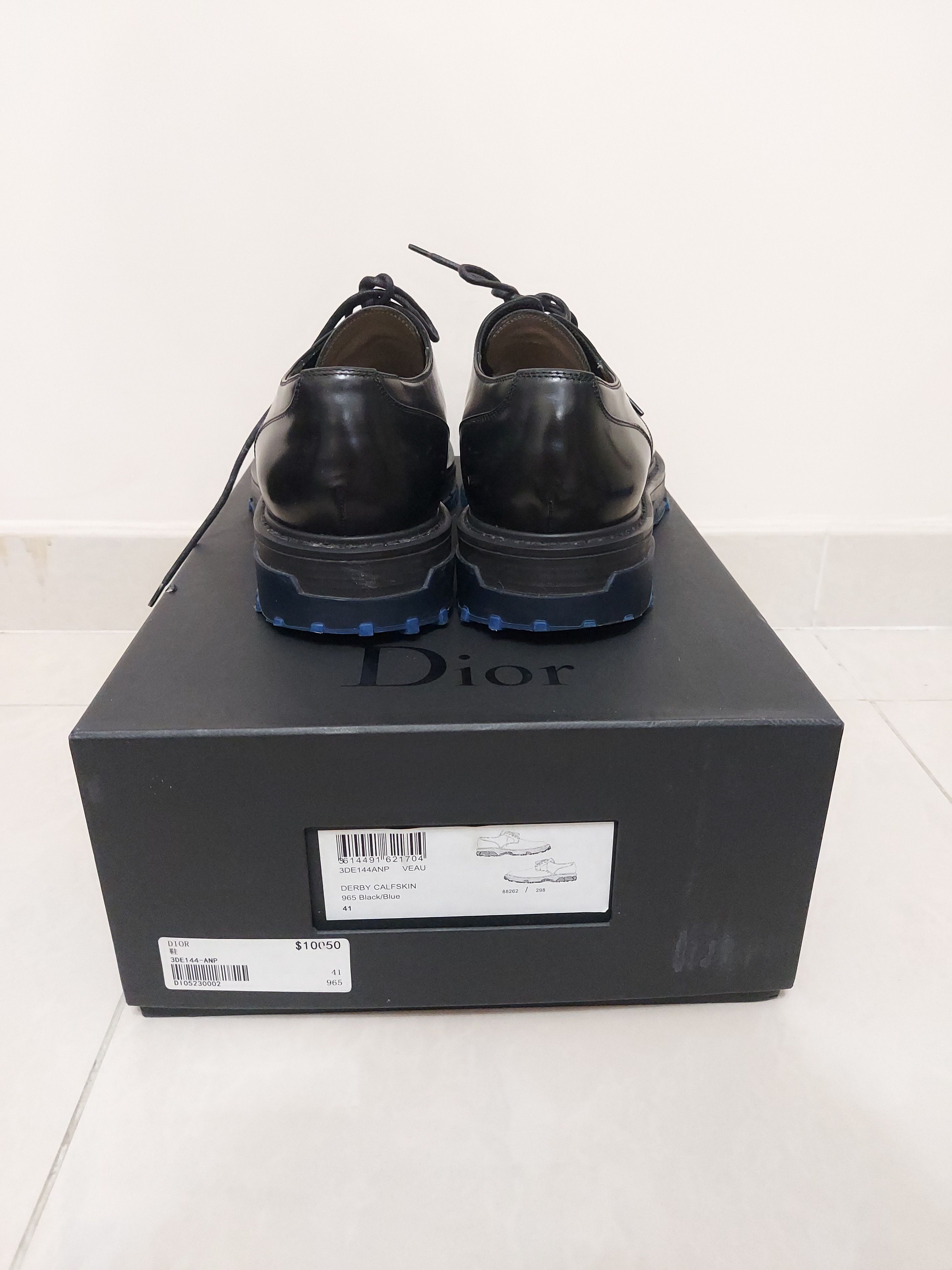 Dior FW15 AW15 Contrast Platform Sole Leather Derbies Size US 8 / EU 41 - 5 Thumbnail