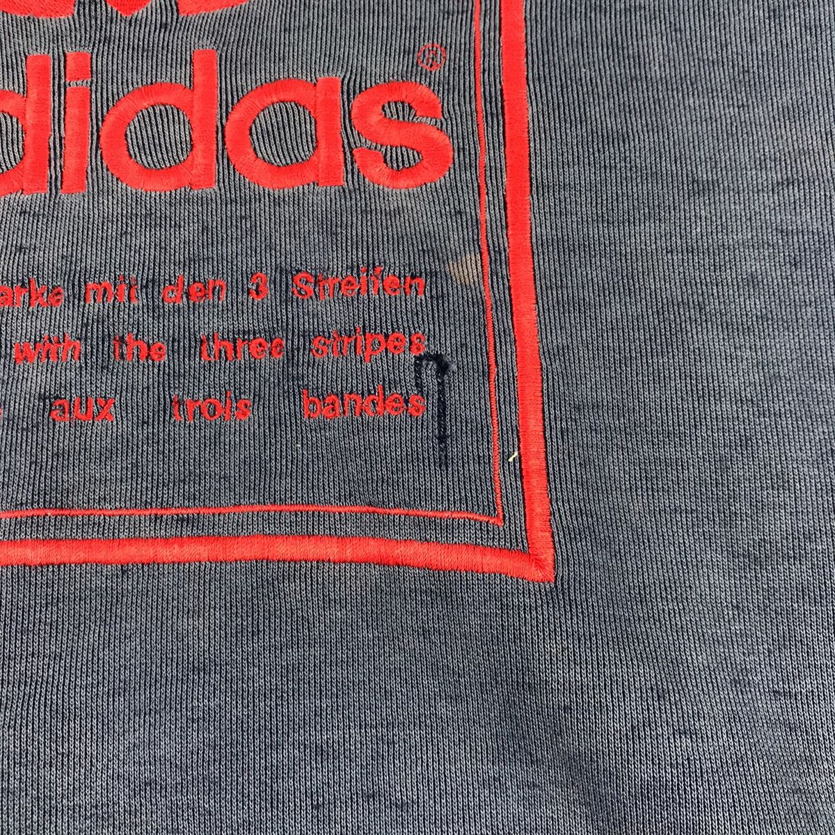 Adidas × Japanese Brand × Vintage Adidas Vintage big logo Sweatshirt Size US L / EU 52-54 / 3 - 14 Thumbnail