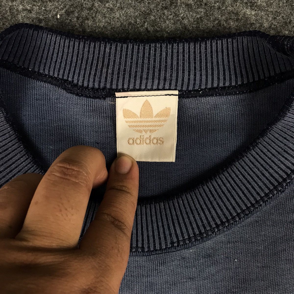Adidas × Japanese Brand × Vintage Adidas Vintage big logo Sweatshirt Size US L / EU 52-54 / 3 - 5 Thumbnail