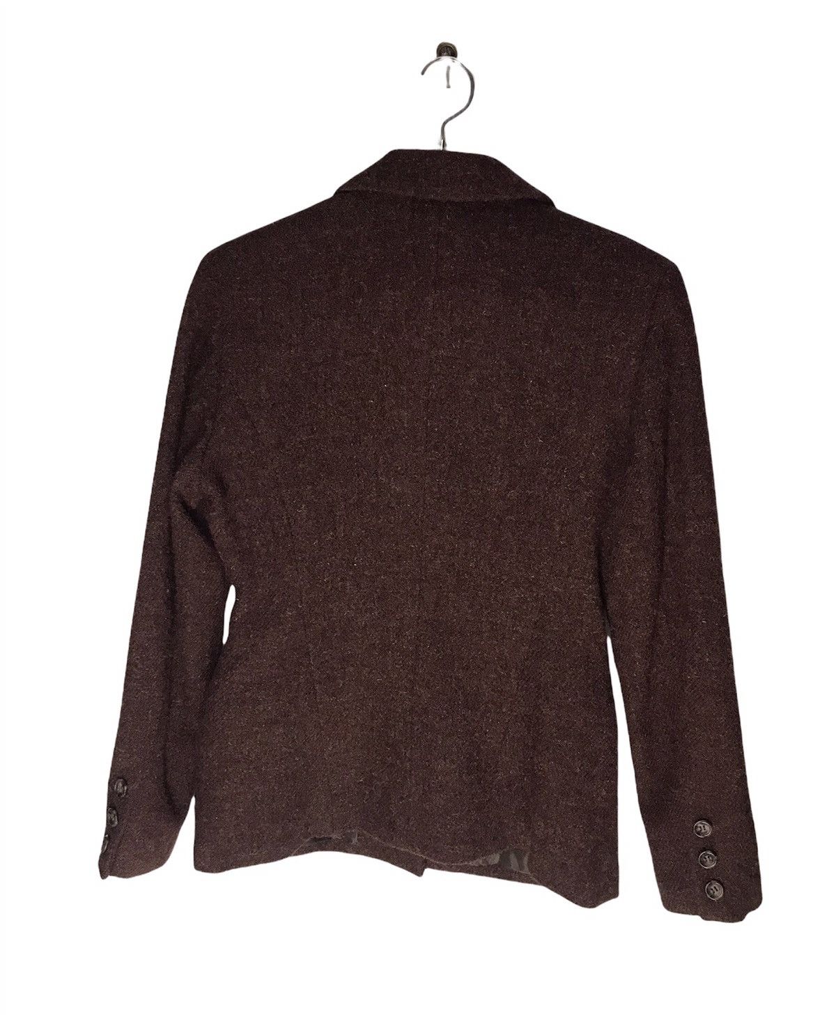 Harris Tweed Scoop Harris tweed wool jacket woman cutting Size M / US 6-8 / IT 42-44 - 2 Thumbnail