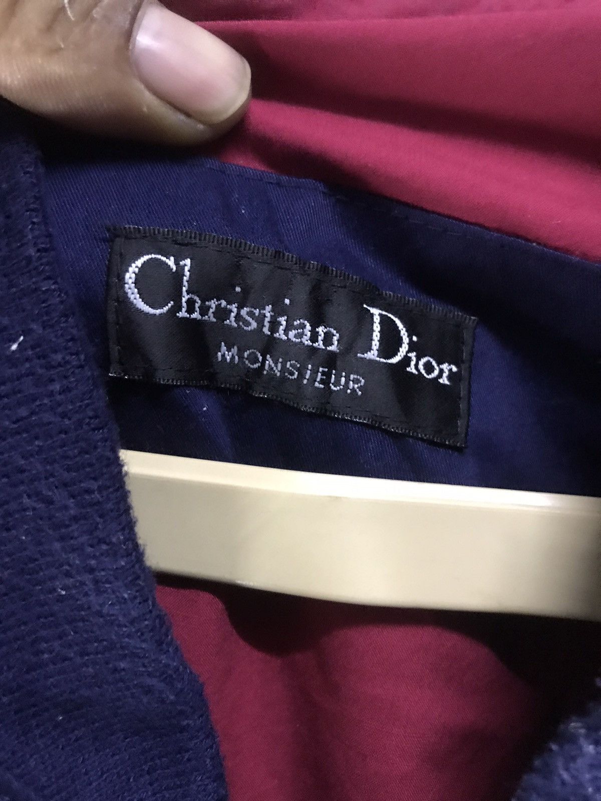 Christian Dior Monsieur × Designer 🔥rare🔥Christian Dior monsieur bombers zipper jacket Size US XL / EU 56 / 4 - 3 Thumbnail