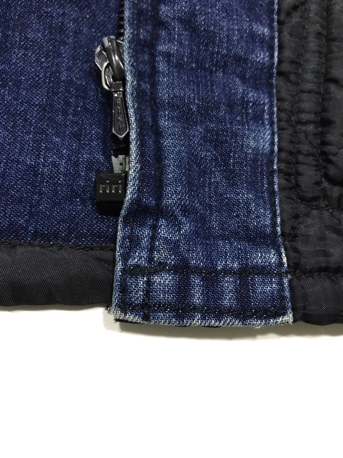 Blue Blue Japan Quilted Satin Vest Size US L / EU 52-54 / 3 - 4 Thumbnail