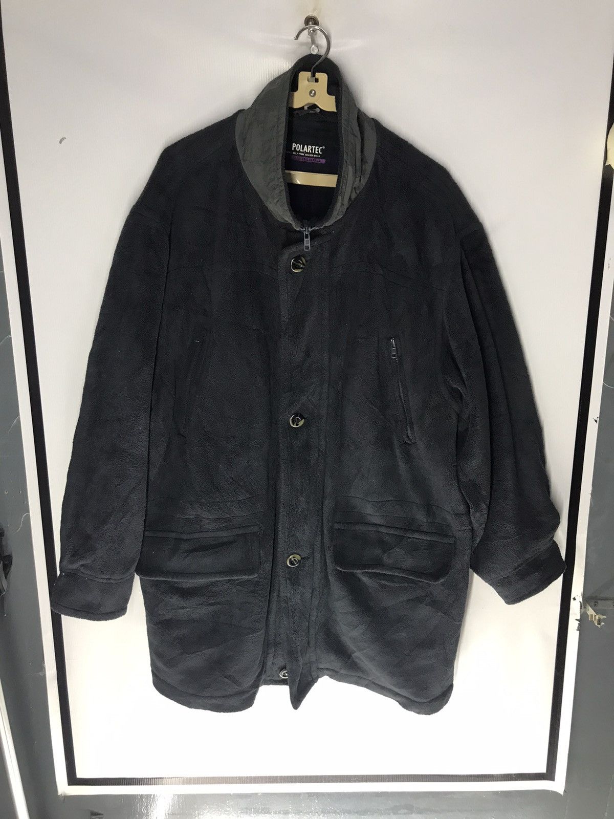 Polartec Polartec fleece long jacket Size US L / EU 52-54 / 3 - 5 Thumbnail