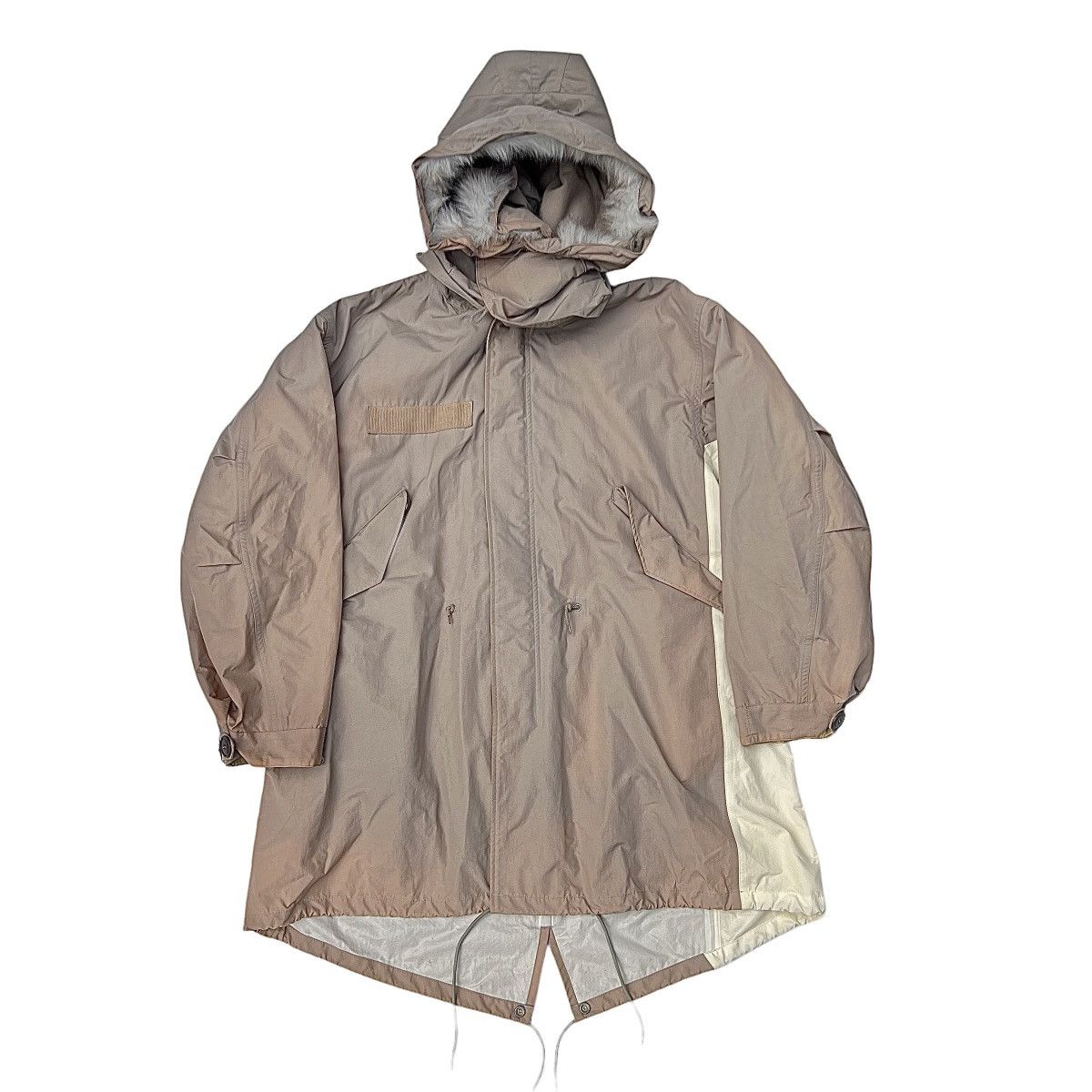 image of General Research 1999 Style 541 Heavy Coat in Beige Camel, Men's (Size Large)