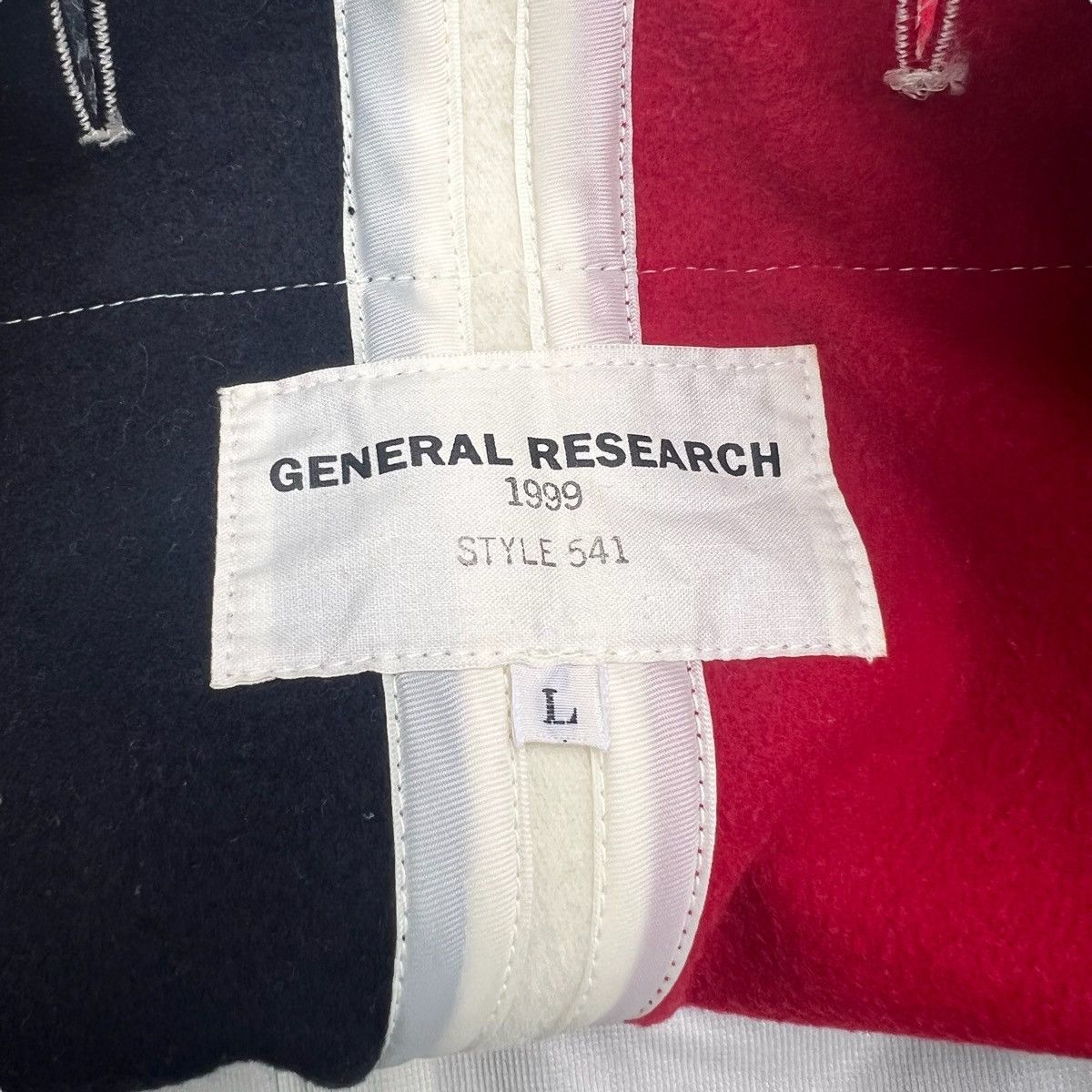 General Research GENERAL RESEARCH 1999 STYLE 541 HEAVY COAT Size US L / EU 52-54 / 3 - 8 Thumbnail