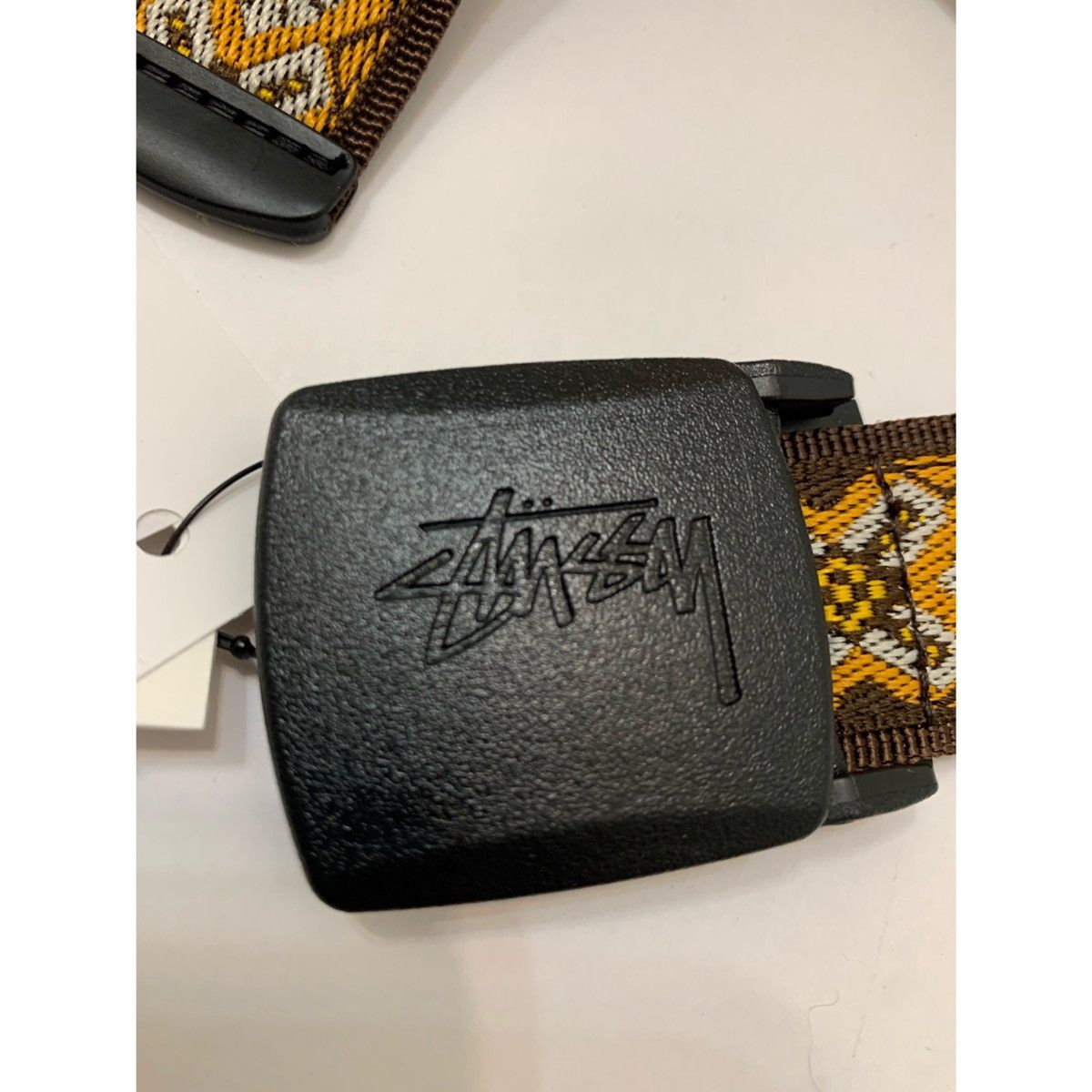 Stussy STUSSY LOGO GEOMETRIC WOVEN BELT Size ONE SIZE - 17 Thumbnail