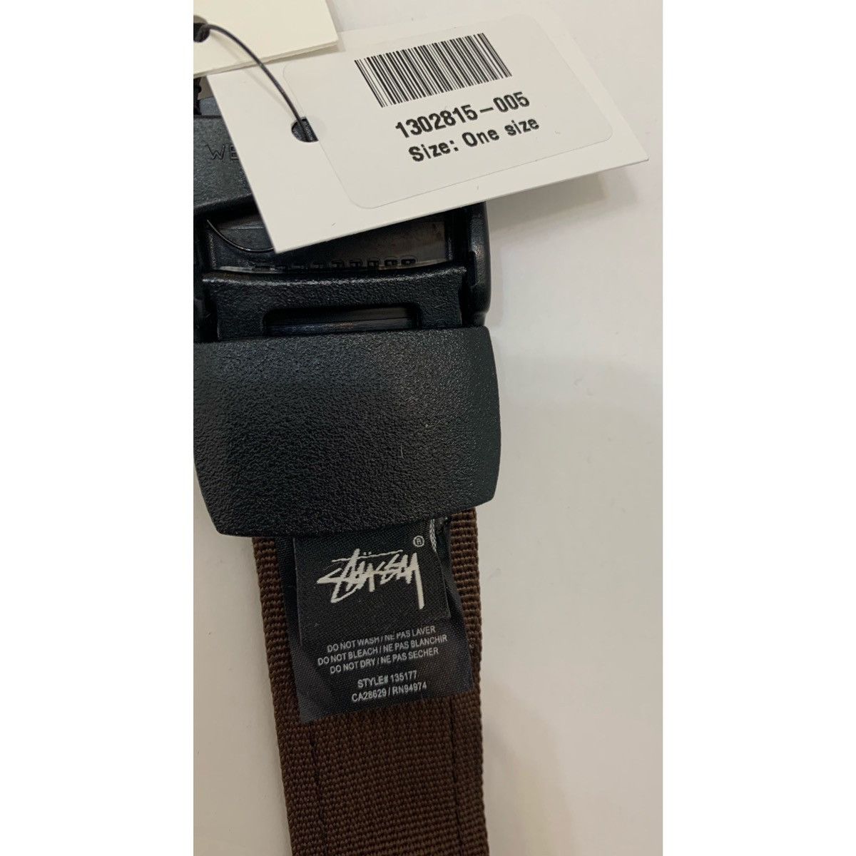 Stussy STUSSY LOGO GEOMETRIC WOVEN BELT Size ONE SIZE - 13 Thumbnail