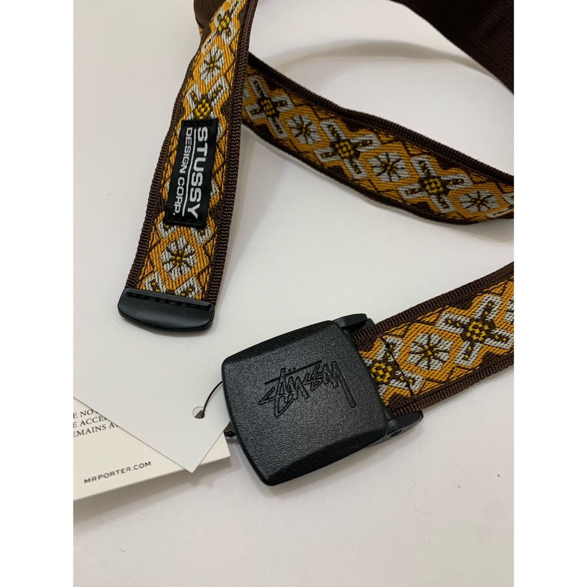 Stussy STUSSY LOGO GEOMETRIC WOVEN BELT Size ONE SIZE - 16 Thumbnail