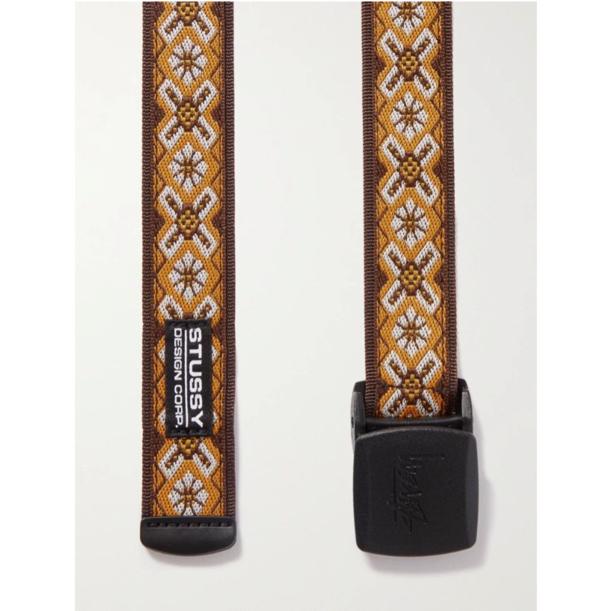 Stussy STUSSY LOGO GEOMETRIC WOVEN BELT Size ONE SIZE - 8 Thumbnail