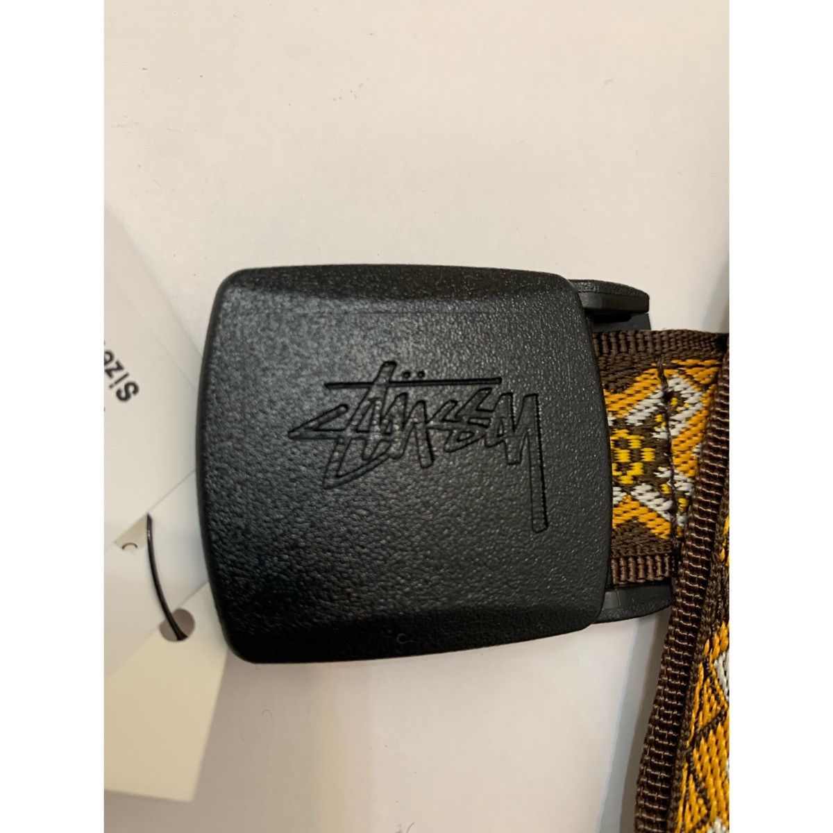 Stussy STUSSY LOGO GEOMETRIC WOVEN BELT Size ONE SIZE - 7 Thumbnail