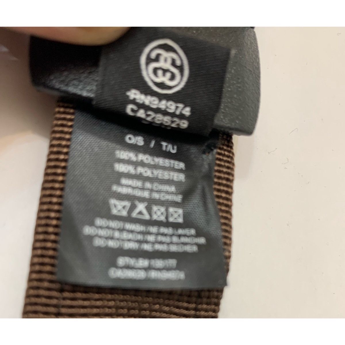 Stussy STUSSY LOGO GEOMETRIC WOVEN BELT Size ONE SIZE - 20 Thumbnail