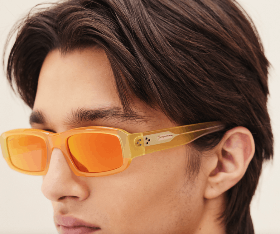 Jacquemus × SSENSE Jacquemus Les Lunettes Altu Contrast Sunglasses JQUF-MA37 Size ONE SIZE - 1 Thumbnail