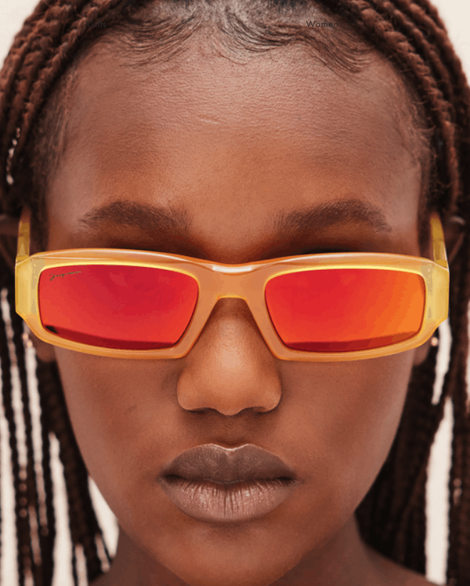 Jacquemus × SSENSE Jacquemus Les Lunettes Altu Contrast Sunglasses JQUF-MA37 Size ONE SIZE - 2 Thumbnail