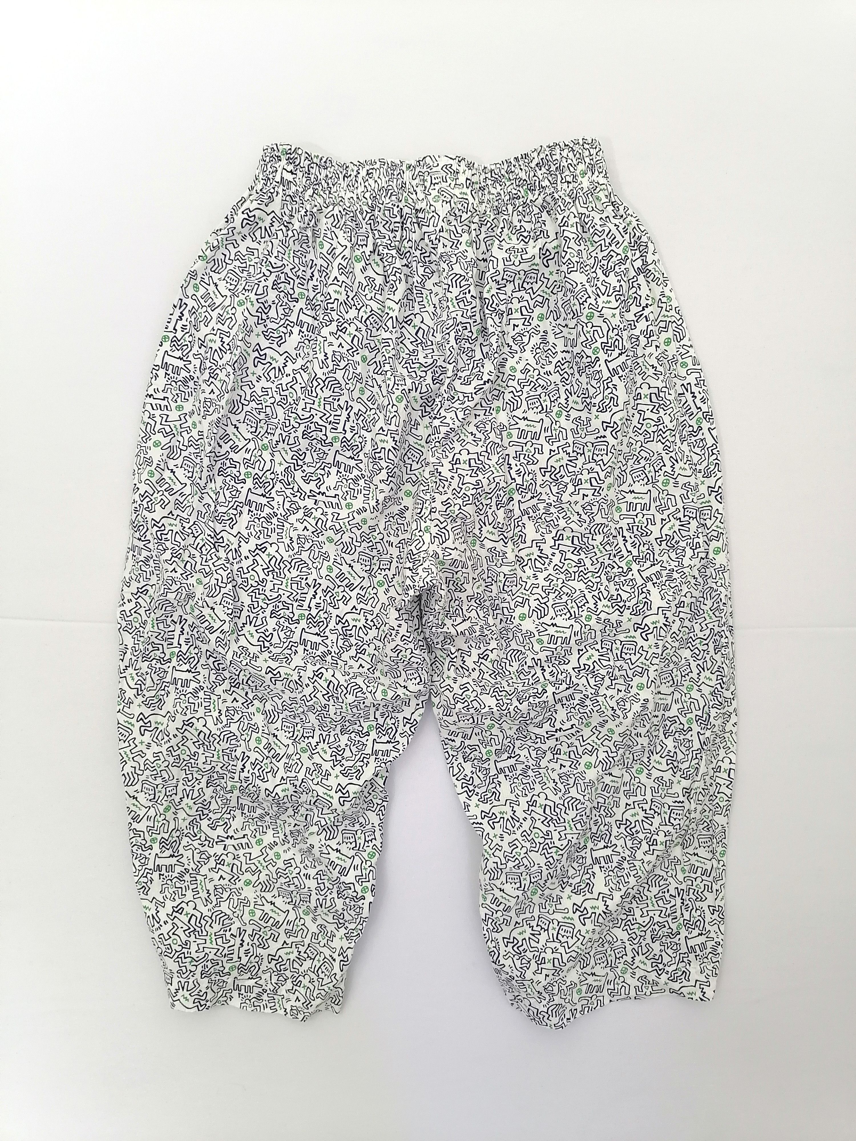 Keith Haring × Uniqlo Uniqlo X SPRZNY Keith Haring Allover Print Capri Pants Size US 30 / EU 46 - 1 Thumbnail