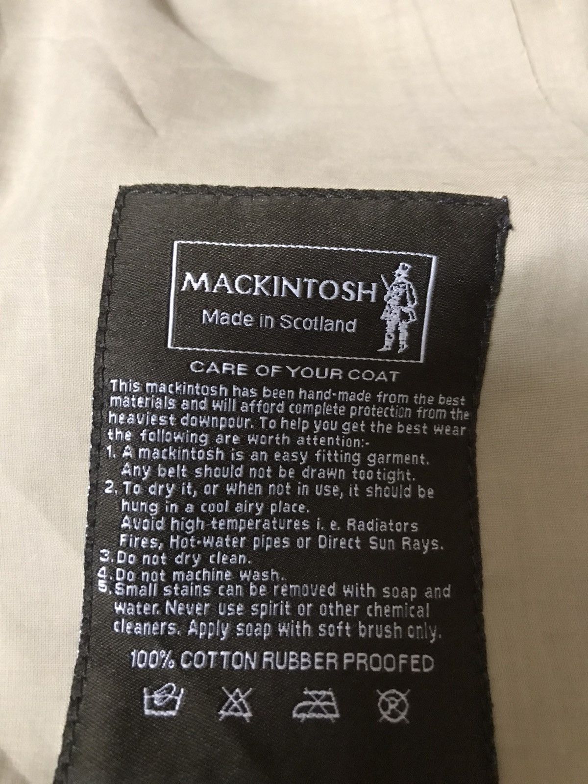 Mackintosh Mackintosh -Scotland long jacket button Size US S / EU 44-46 / 1 - 15 Thumbnail