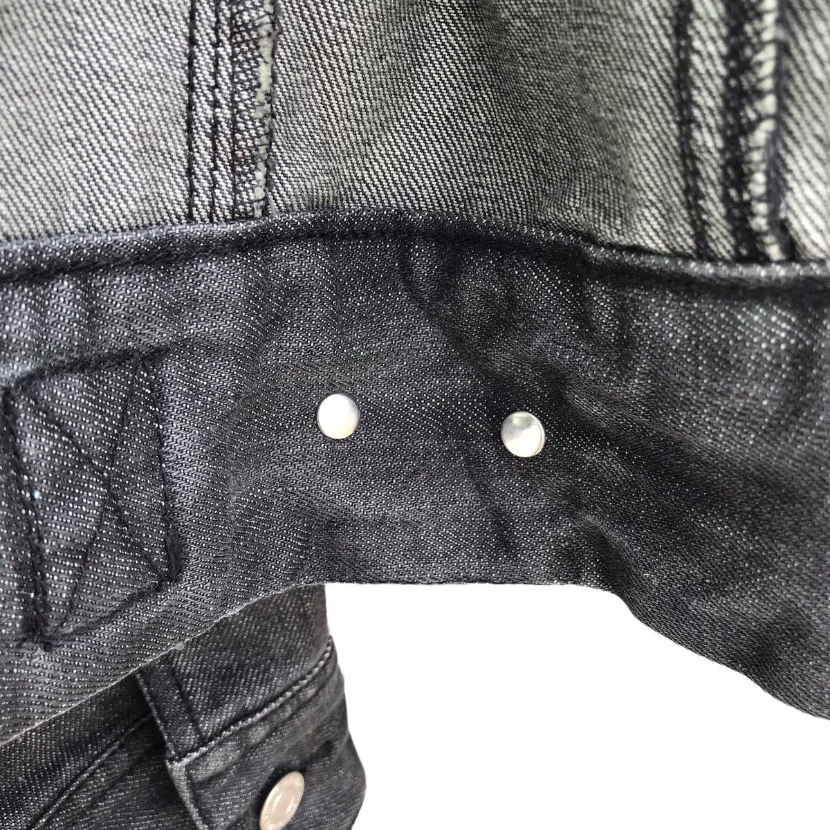 Japanese Brand Number 9 Chains Coated Paint Denim Jacket Size US M / EU 48-50 / 2 - 15 Thumbnail