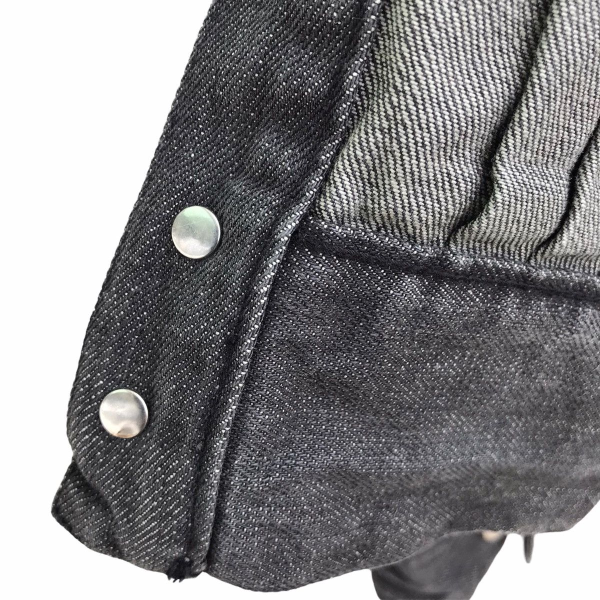 Japanese Brand Number 9 Chains Coated Paint Denim Jacket Size US M / EU 48-50 / 2 - 13 Thumbnail