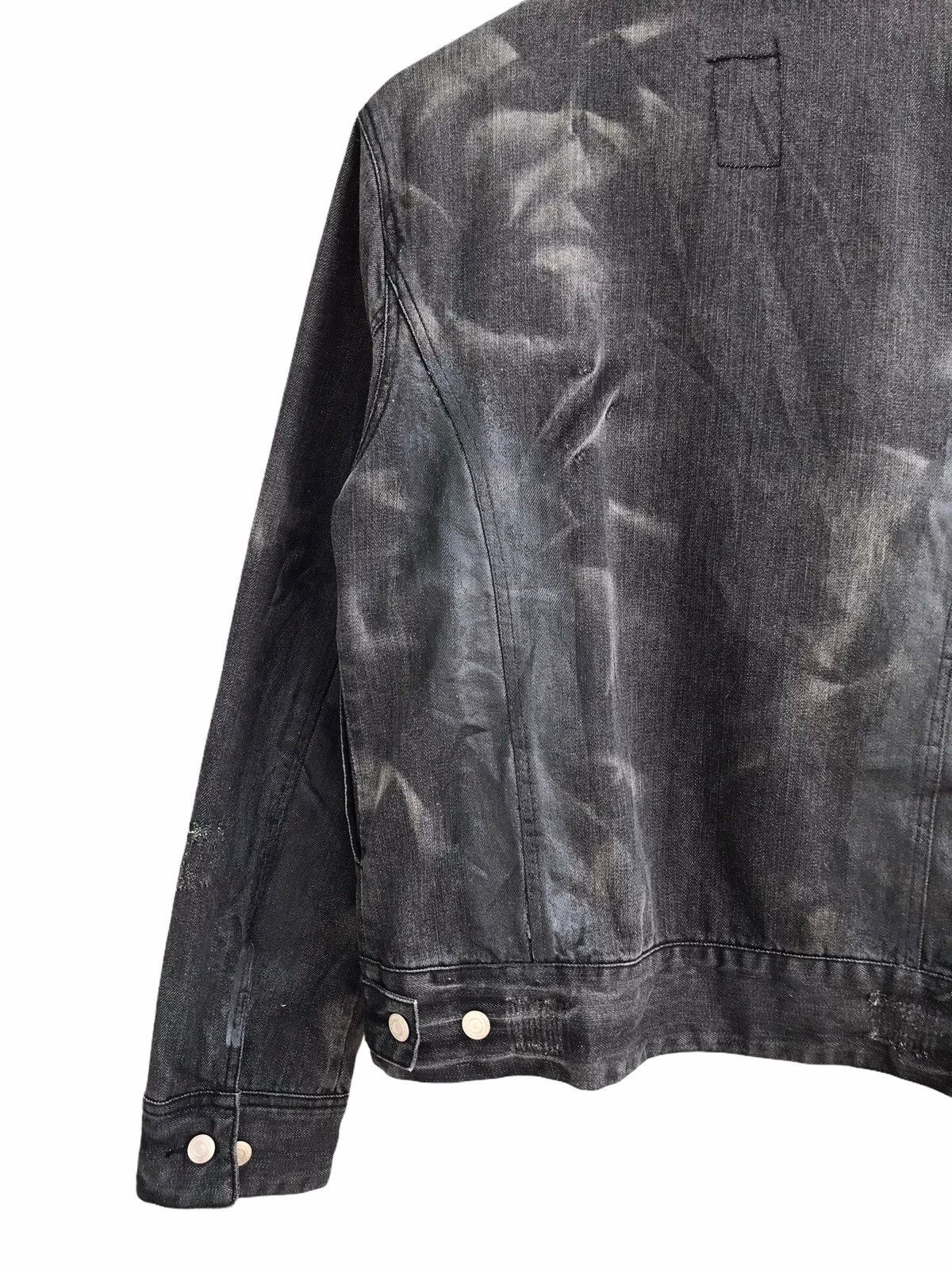 Japanese Brand Number 9 Chains Coated Paint Denim Jacket Size US M / EU 48-50 / 2 - 8 Thumbnail