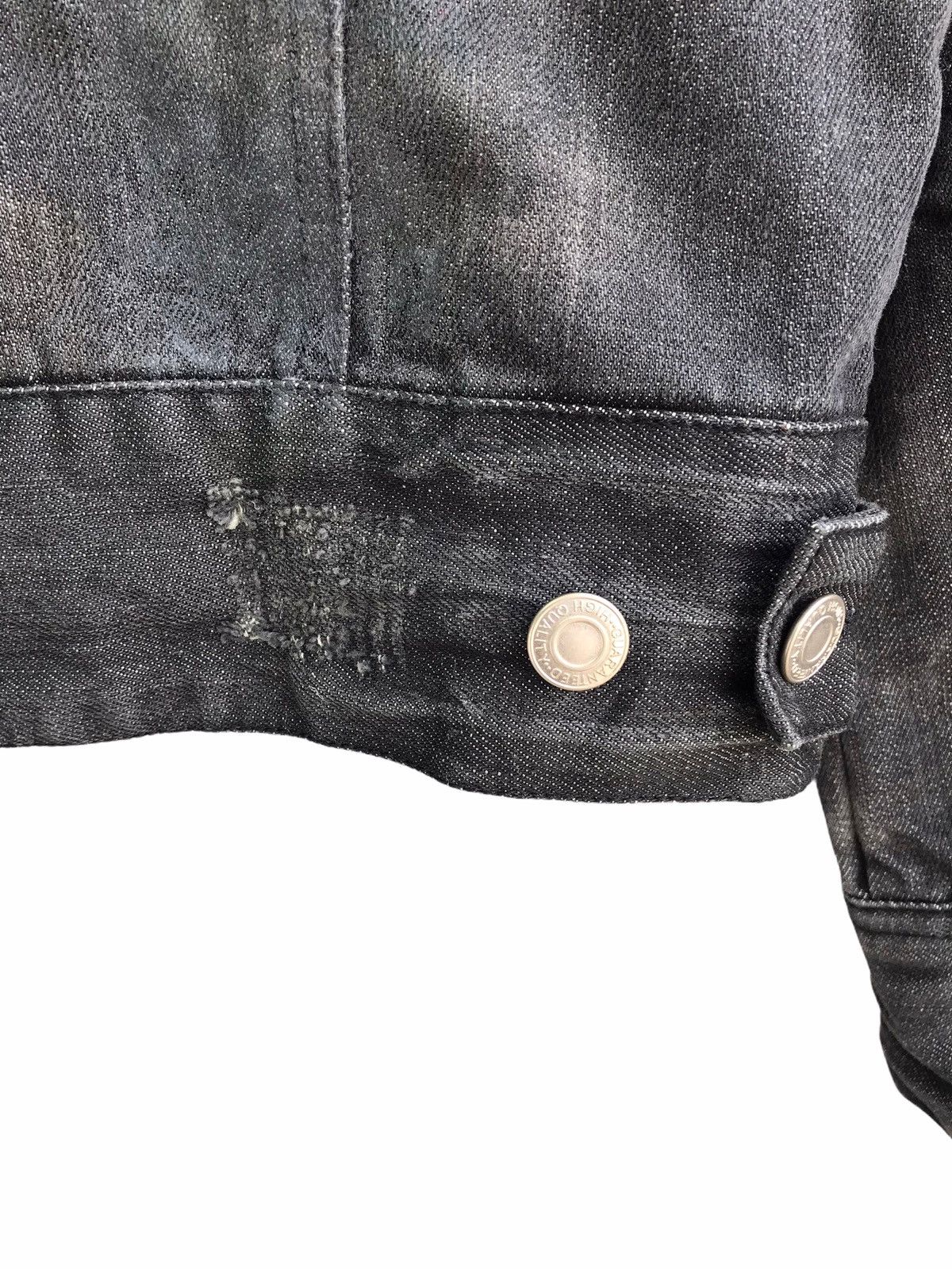 Japanese Brand Number 9 Chains Coated Paint Denim Jacket Size US M / EU 48-50 / 2 - 9 Thumbnail
