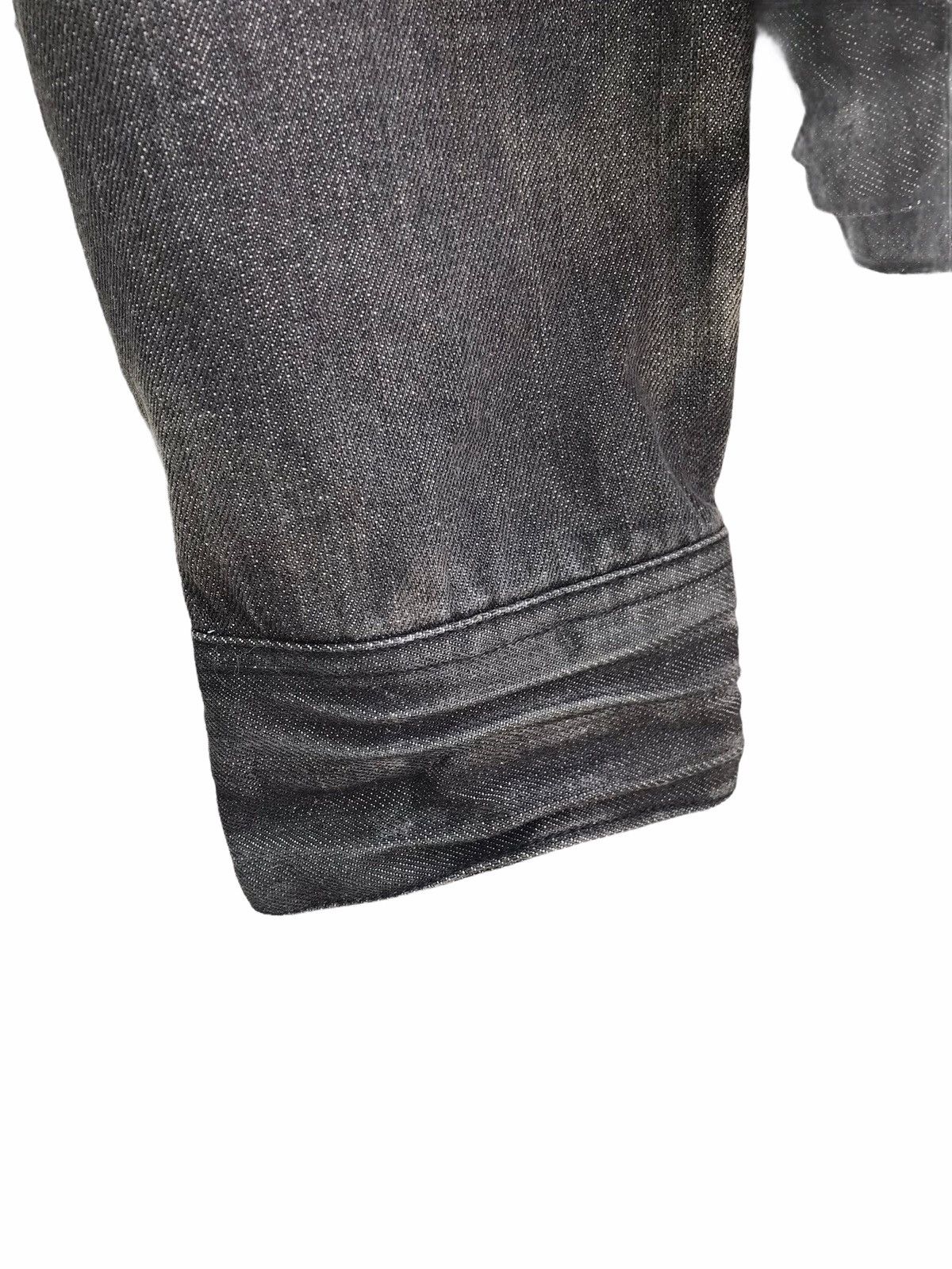 Japanese Brand Number 9 Chains Coated Paint Denim Jacket Size US M / EU 48-50 / 2 - 5 Thumbnail