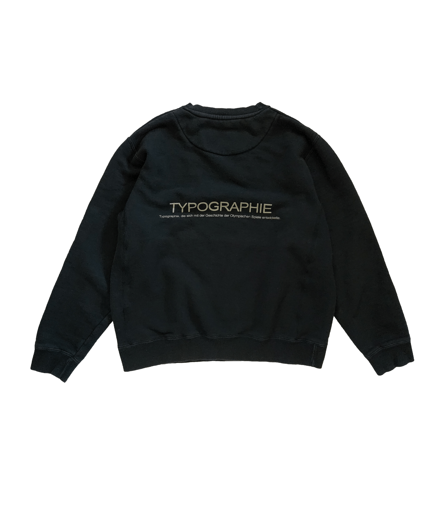 Japanese Brand Varaki "Munchen Typography" Crewneck Sweatshirt Size US M / EU 48-50 / 2 - 2 Thumbnail