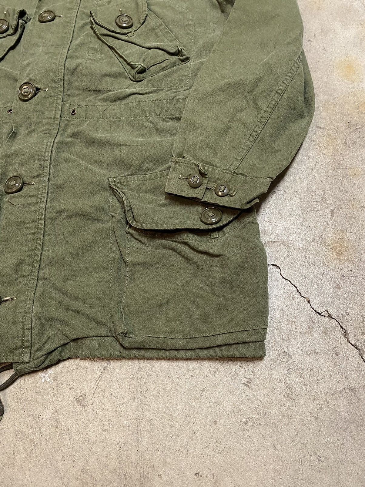 Vintage Vintage Canadian Military OG 107 GS MK 2 Field Jacket 70s Size US L / EU 52-54 / 3 - 4 Thumbnail