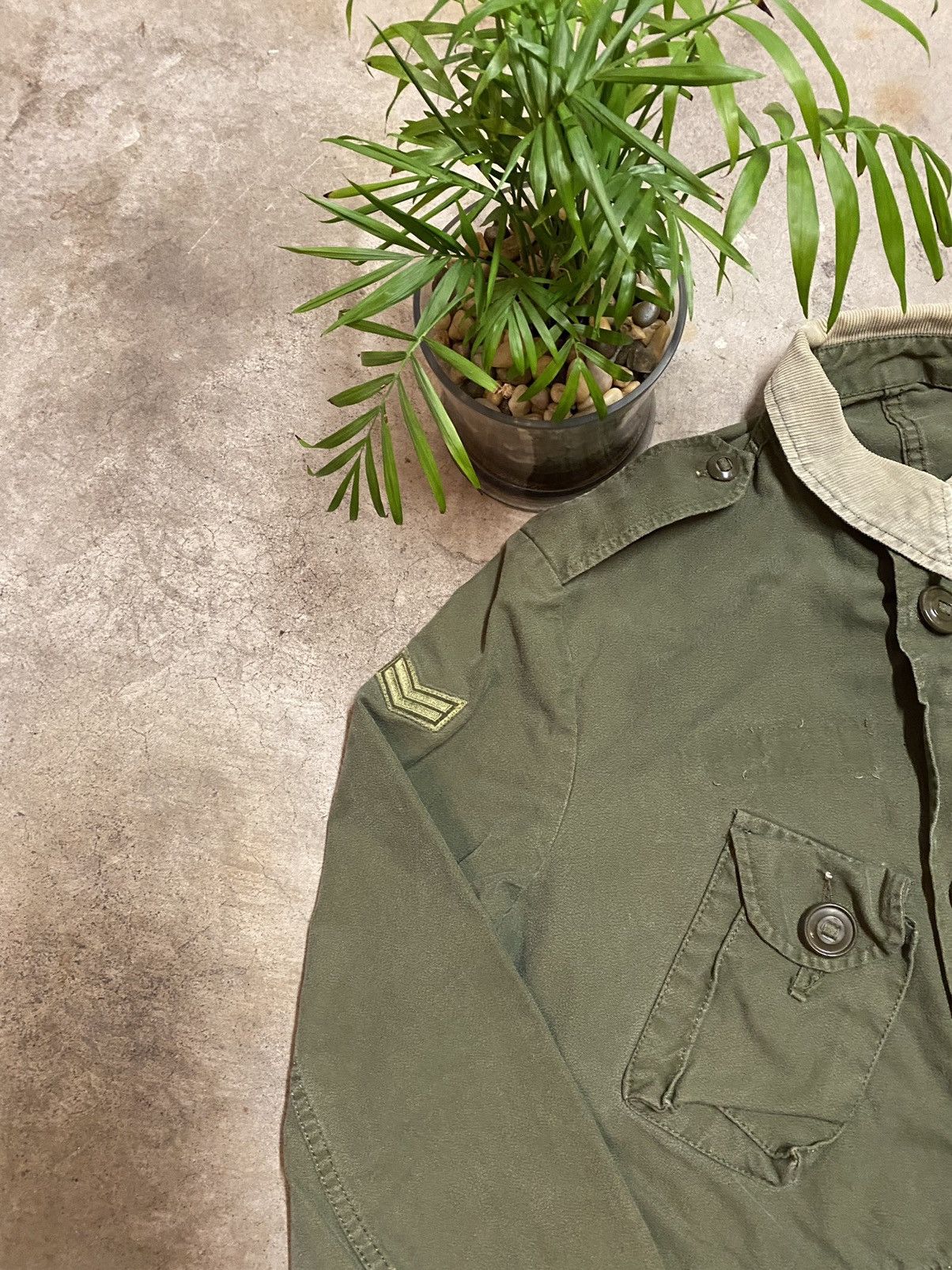 Vintage Vintage Canadian Military OG 107 GS MK 2 Field Jacket 70s Size US L / EU 52-54 / 3 - 5 Thumbnail