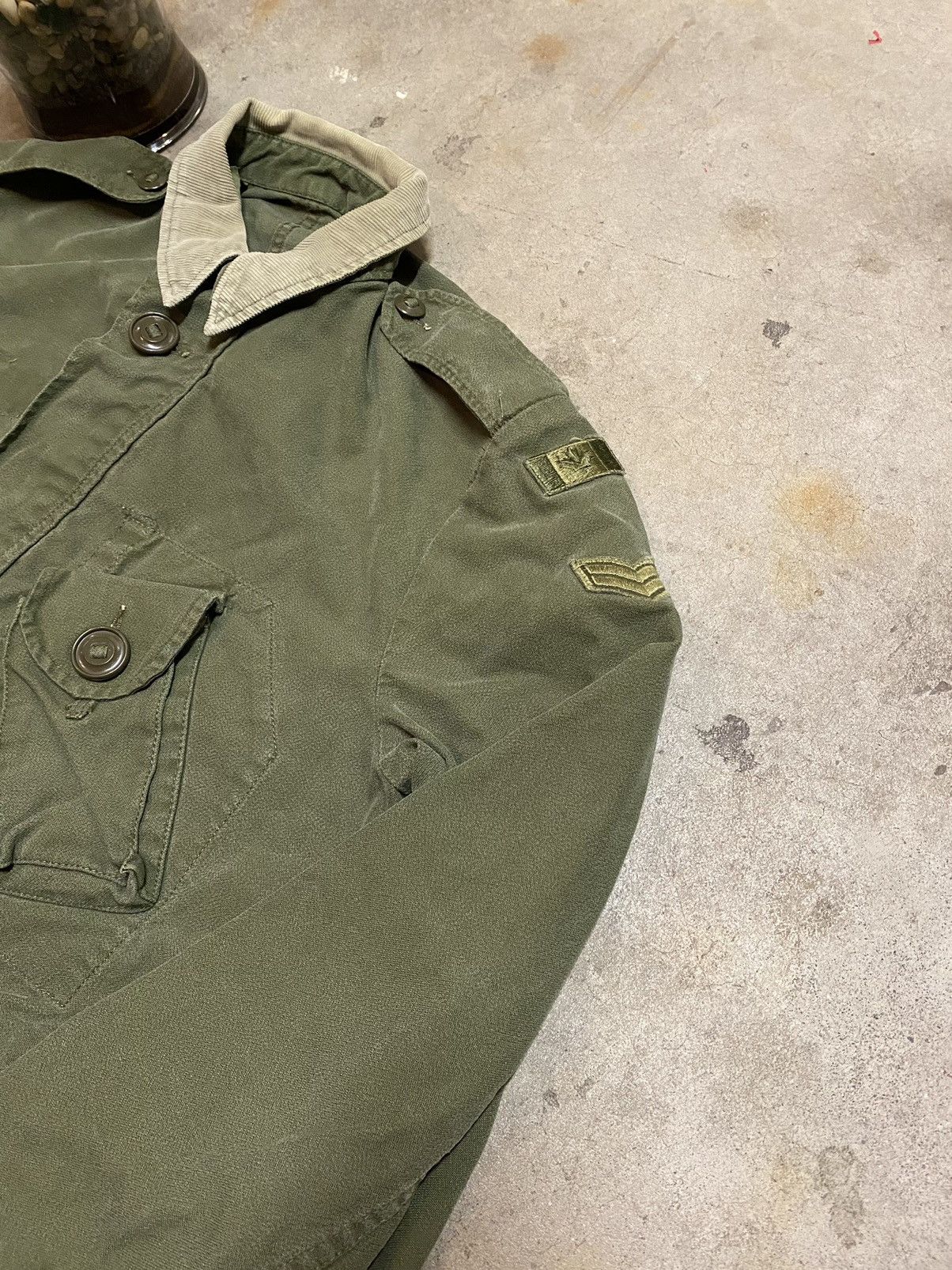 Vintage Vintage Canadian Military OG 107 GS MK 2 Field Jacket 70s Size US L / EU 52-54 / 3 - 6 Thumbnail