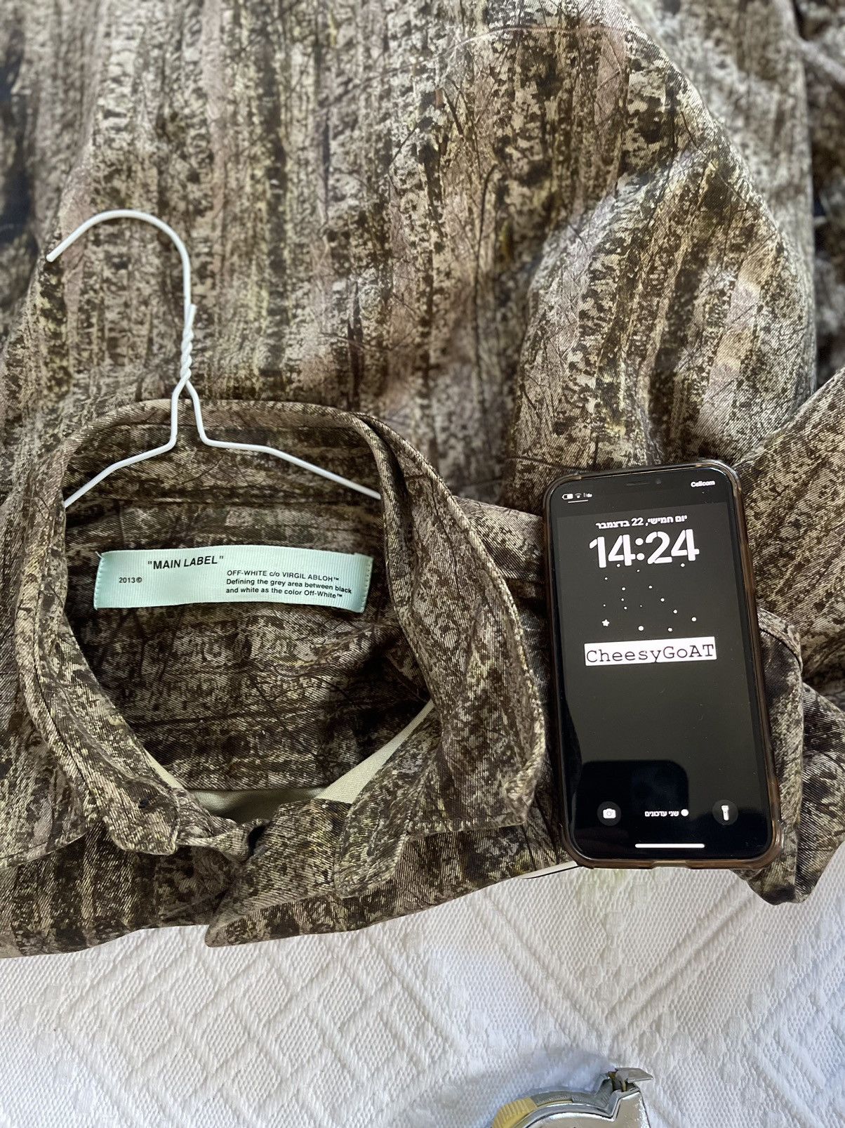Off-White Off white “Real” Camouflage Buttons up LS Size US M / EU 48-50 / 2 - 15 Thumbnail